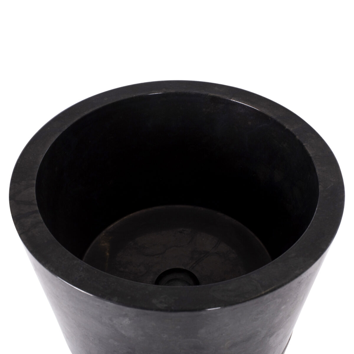 ΝΙΠΤΗΡΑΣ ΜΑΡΜΑΡΙΝΟΣ ΚΩΝΙΚΟΣ ΣΕ ΜΑΥΡΟ & ΓΚΡΙ Φ40x90Yεκ.HM7808.01 - Image 5