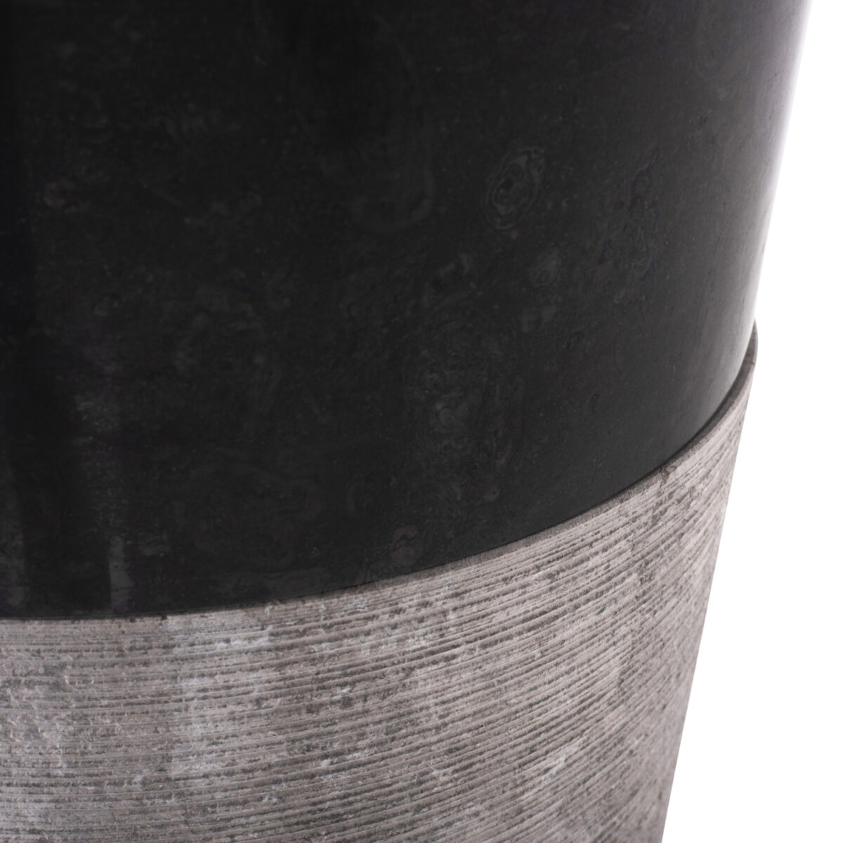 ΝΙΠΤΗΡΑΣ ΜΑΡΜΑΡΙΝΟΣ ΚΩΝΙΚΟΣ ΣΕ ΜΑΥΡΟ & ΓΚΡΙ Φ40x90Yεκ.HM7808.01 - Image 6