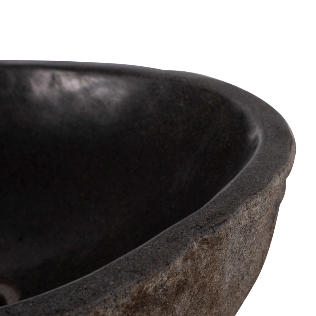 ΝΙΠΤΗΡΑΣ STONE SINK ΛΑΞΕΥΜΕΝΗ ΠΕΤΡΑ ΓΚΡΙ ΧΡΩΜΑ 40x40x20Yεκ.HM7807 - Image 6