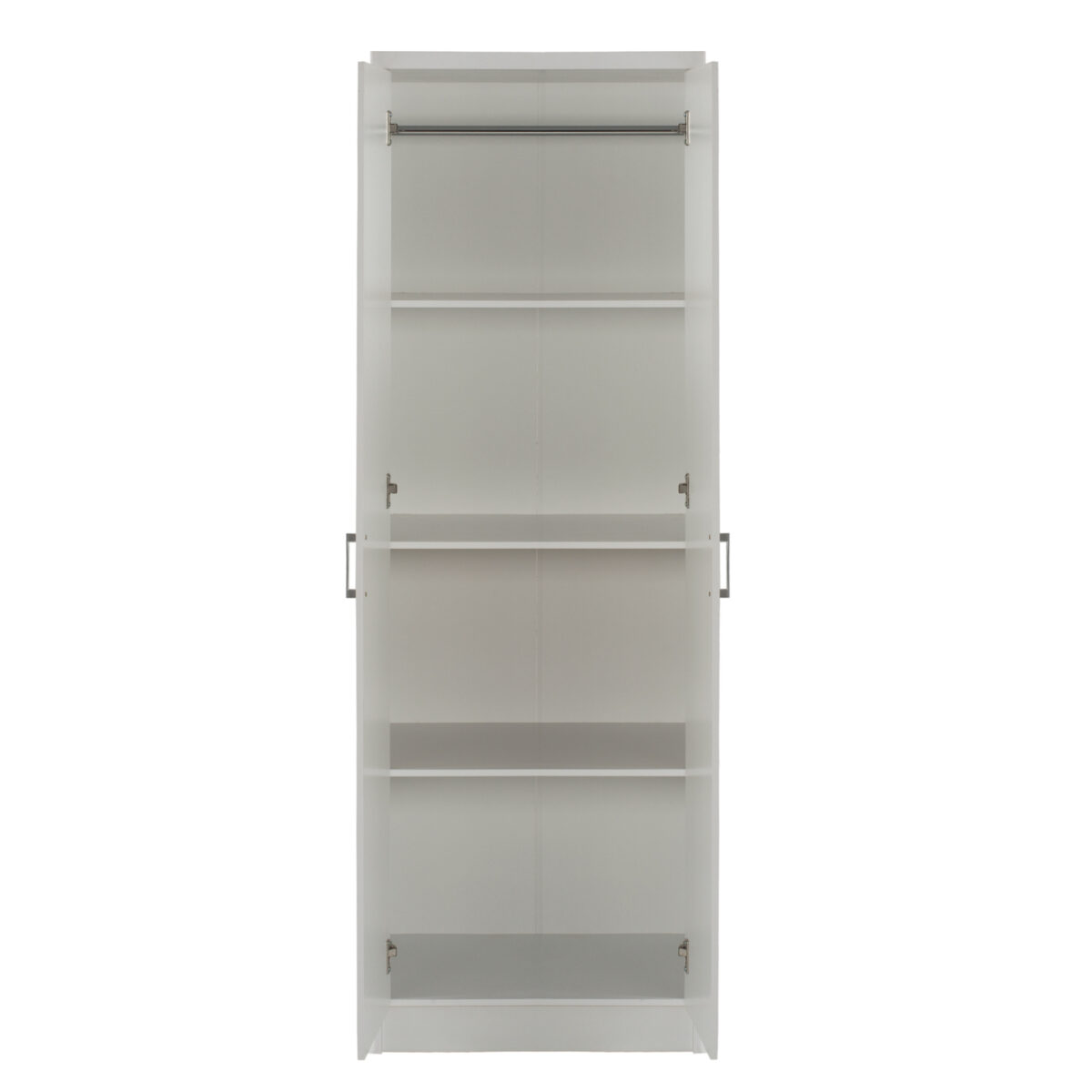 ΝΤΟΥΛΑΠΑ 2ΦΥΛΛΗ BAILEY ΜΕ ΤΡΙΑ ΡΑΦΙΑ HM337.05 ΜΕΛΑΜΙΝΗ ΛΕΥΚΗ 60Χ43Χ181Υεκ. - Image 4