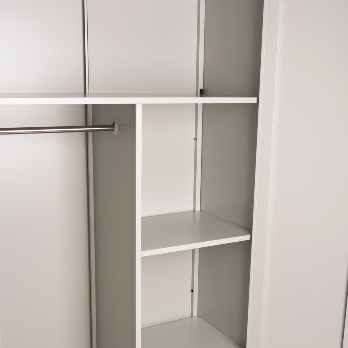 ΝΤΟΥΛΑΠΑ ΜΕΤΑΛΛΙΚΗ CLOD HM5961.11 2ΦΥΛΛΗ ΜΕ ΧΩΡΙΣΜΑ ΑΝΟΙΧΤΟ ΓΚΡΙ 90Χ40Χ180Yεκ. - Image 8