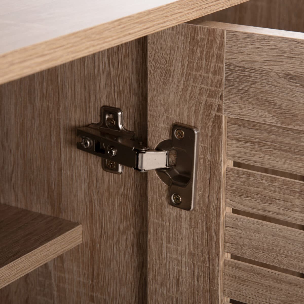 ΠΑΠΟΥΤΣΟΘΗΚΗ-ΝΤΟΥΛΑΠΑ PROLLY HM9609.02 ΜΕΛΑΜΙΝΗ SONAMΑ-3ΠΟΡΤΕΣ-4ΡΑΦΙΑ 87x32x88Υεκ. - Image 8