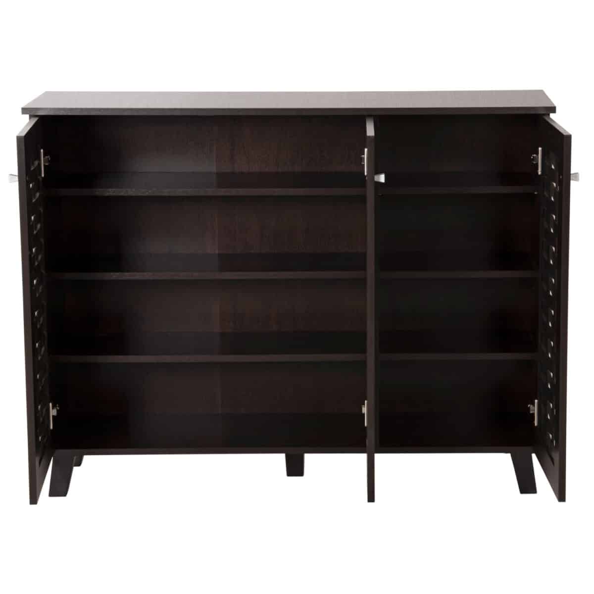 ΠΑΠΟΥΤΣΟΘΗΚΗ-ΝΤΟΥΛΑΠΙ PRODY HM9610.01 ΜΕΛΑΜΙΝΗ WENGE 3 ΠΟΡΤΕΣ 115x34x89Υεκ. - Image 5