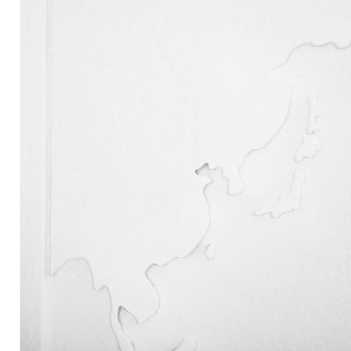 ΠΙΝΑΚΑΣ 3-ΠΤΥΧΟΣ WORLD MAP SANTORINI HM4504 MDF ΣΕ ΥΠΟΛΕΥΚΟ ΧΡΩΜΑ 180x4(πάχος)x120Υεκ. - Image 5