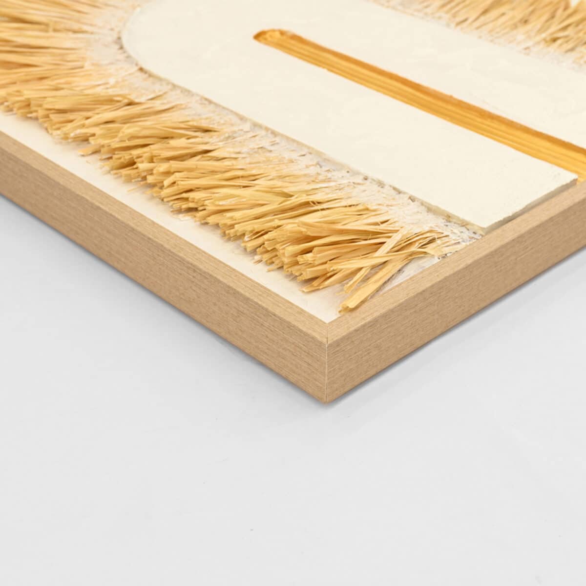 ΠΙΝΑΚΑΣ 3D HM4537.02 ΜΕ ΚΟΡΝΙΖΑ ΜΠΕΖ-ΚΑΜΒΑΣ ΛΕΥΚΟΣ-ΧΕΙΡΟΠΟΙΗΤΟΣ 80x3,5x120Υεκ. - Image 4