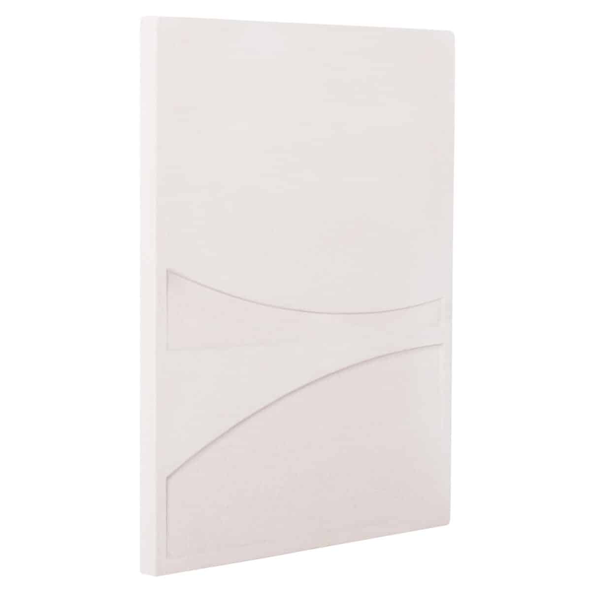 ΠΙΝΑΚΑΣ ΟΡΘΟΓΩΝΙΟΣ ΣΕΙΡΑ SANTORINI HM4510 MDF ΣΕ ΥΠΟΛΕΥΚΟ ΧΡΩΜΑ 60x4(πάχος)x80Υεκ. - Image 3