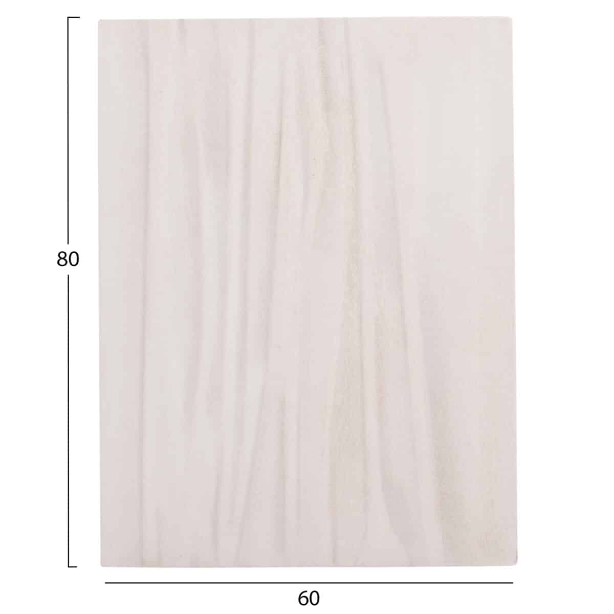 ΠΙΝΑΚΑΣ ΟΡΘΟΓΩΝΙΟΣ ΣΕΙΡΑ SANTORINI HM4518 MDF ΣΕ ΥΠΟΛΕΥΚΟ ΧΡΩΜΑ 60x4(πάχος)x80Υεκ. - Image 2