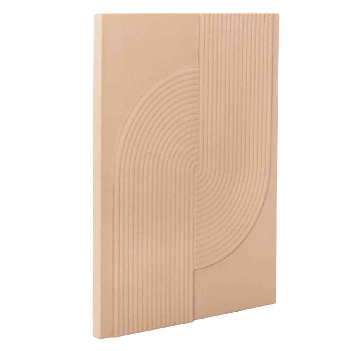 ΠΙΝΑΚΑΣ ΟΡΘΟΓΩΝΙΟΣ ΣΕΙΡΑ SANTORINI HM4521 MDF ΣΕ ΜΠΕΖ ΧΡΩΜΑ 60x4(πάχος)x80Υεκ. - Image 3