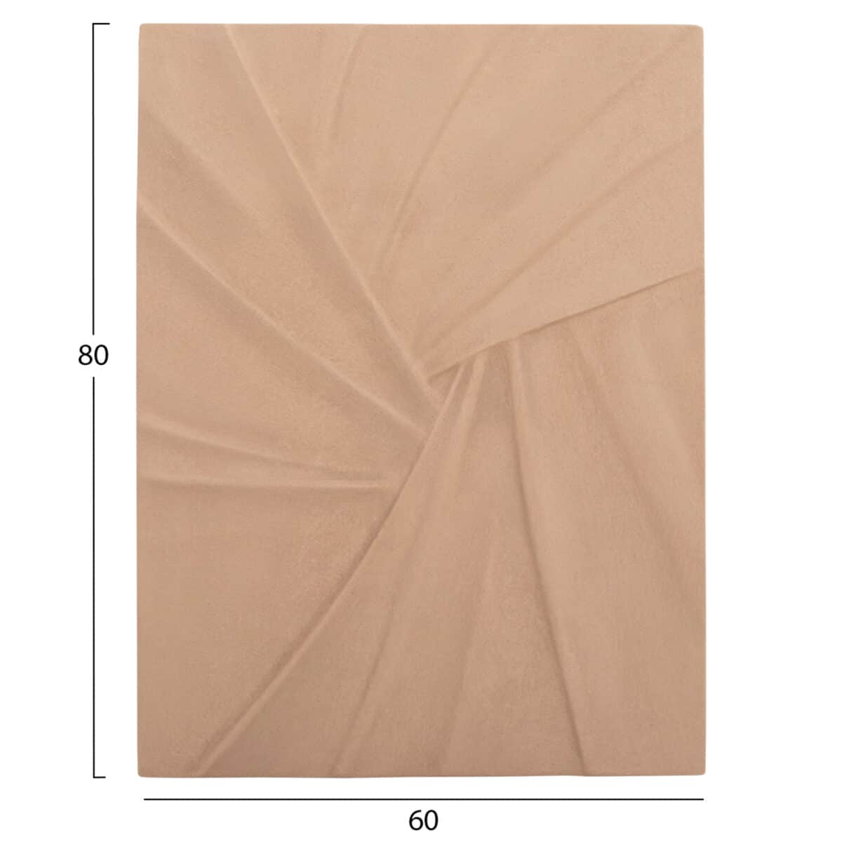 ΠΙΝΑΚΑΣ ΟΡΘΟΓΩΝΙΟΣ ΣΕΙΡΑ SANTORINI HM4522 MDF ΣΕ ΜΠΕΖ ΧΡΩΜΑ 60x4(πάχος)x80Υεκ. - Image 2