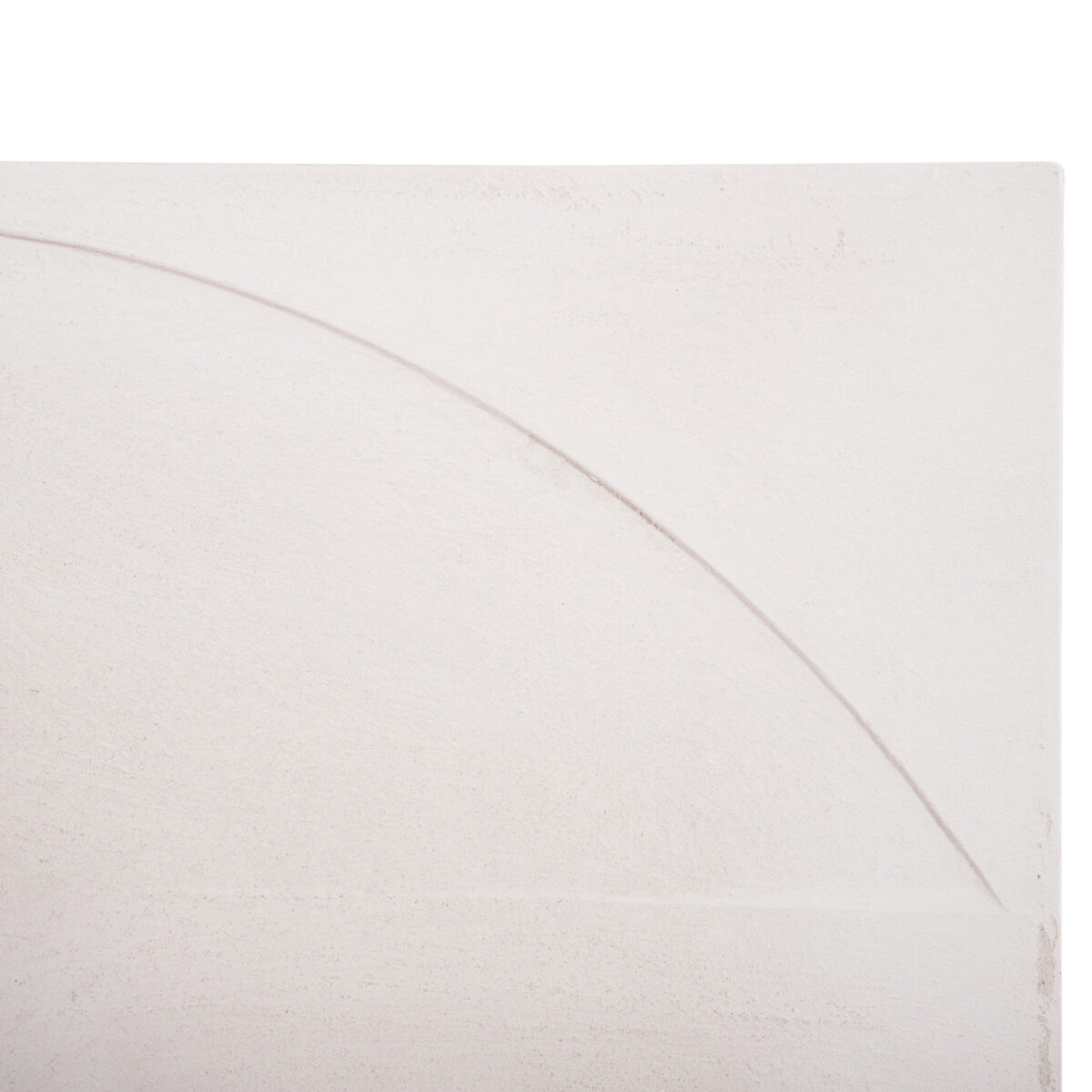 ΠΙΝΑΚΑΣ ΤΕΤΡΑΓΩΝΟΣ ΣΕΙΡΑ SANTORINI HM4508 MDF ΣΕ ΥΠΟΛΕΥΚΟ ΧΡΩΜΑ 80x4(πάχος)x80Υεκ. - Image 4