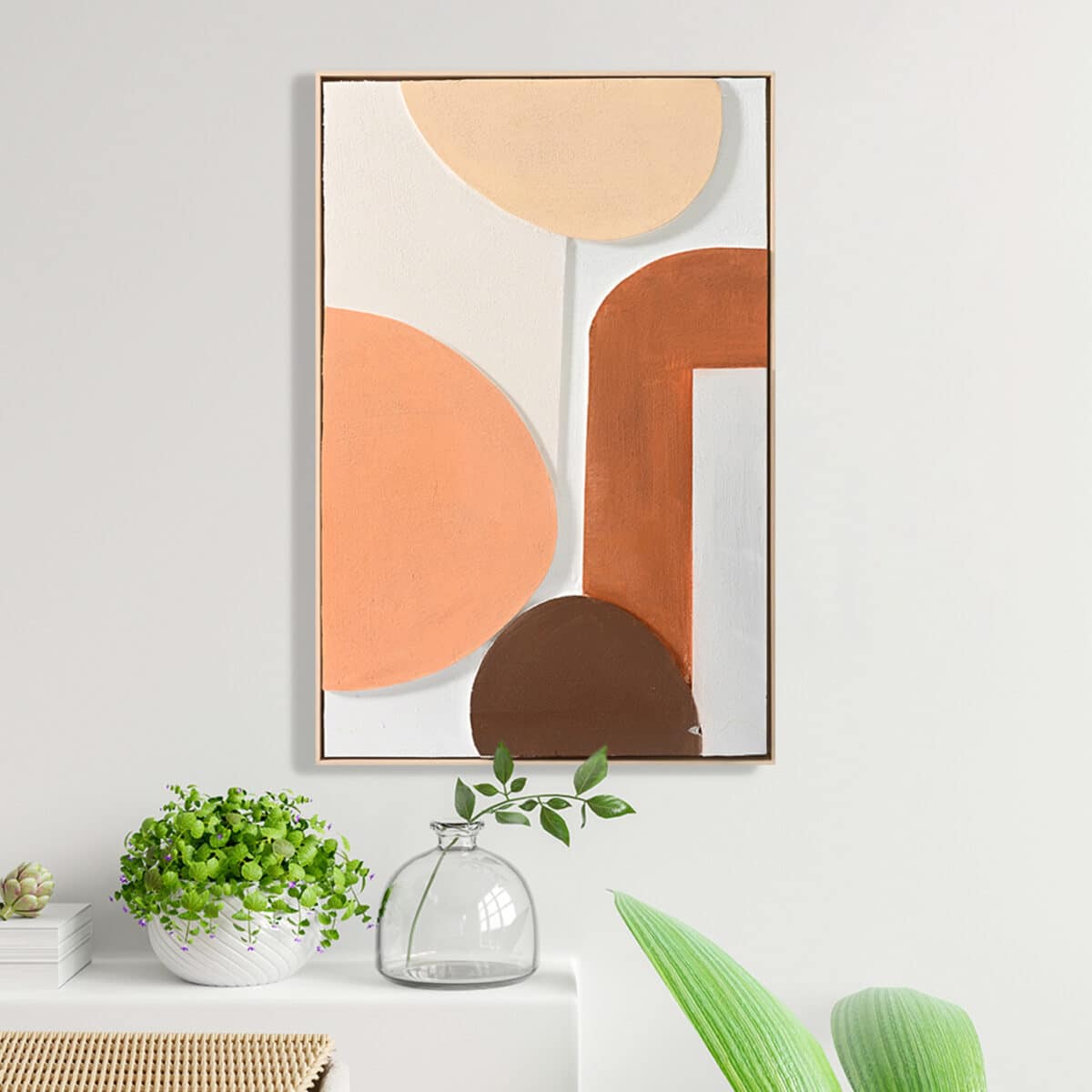 ΠΙΝΑΚΑΣ ΤΟΙΧΟΥ 3D FLUO HM4543.01 ΜΕ ΚΟΡΝΙΖΑ ΜΠΕΖ-ΧΕΙΡΟΠΟΙΗΤΑ ΣΧΕΔΙΑ 60x4,5Χ90Υεκ. - Image 3