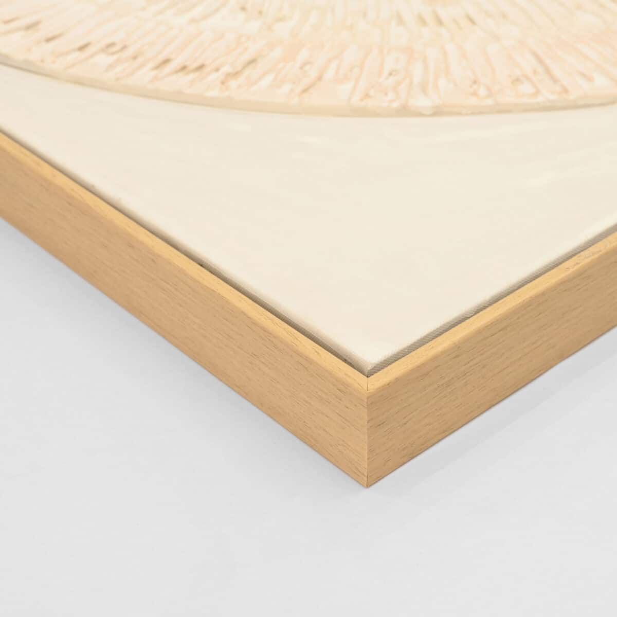 ΠΙΝΑΚΑΣ ΤΟΙΧΟΥ 3D HM4578 ΜΕ ΚΟΡΝΙΖΑ ΜΠΕΖ-ΧΕΙΡΟΠΟΙΗΤΟΙ ΚΥΚΛΟΙ 82x4,5Χ82Υεκ. - Image 4