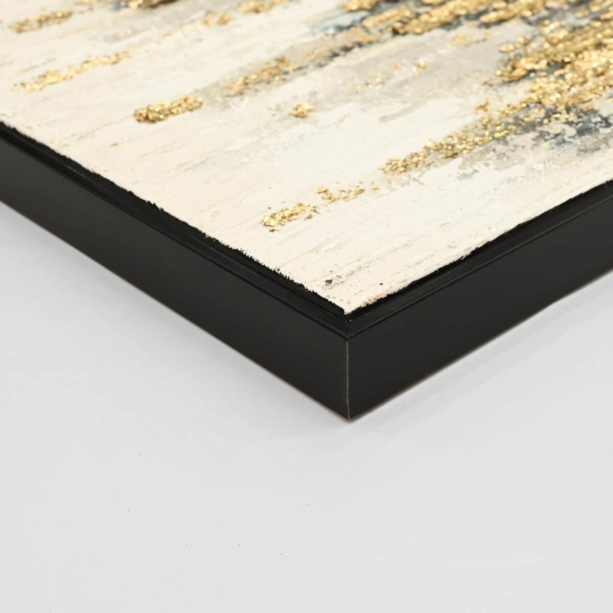 ΠΙΝΑΚΑΣ ΤΟΙΧΟΥ SEDIMENT (ΜΠΛΕ) HM4574.02 ΜΕ ΚΟΡΝΙΖΑ ΜΑΥΡΗ-ΚΑΜΒΑΣ 142x4.5x72Υεκ - Image 4