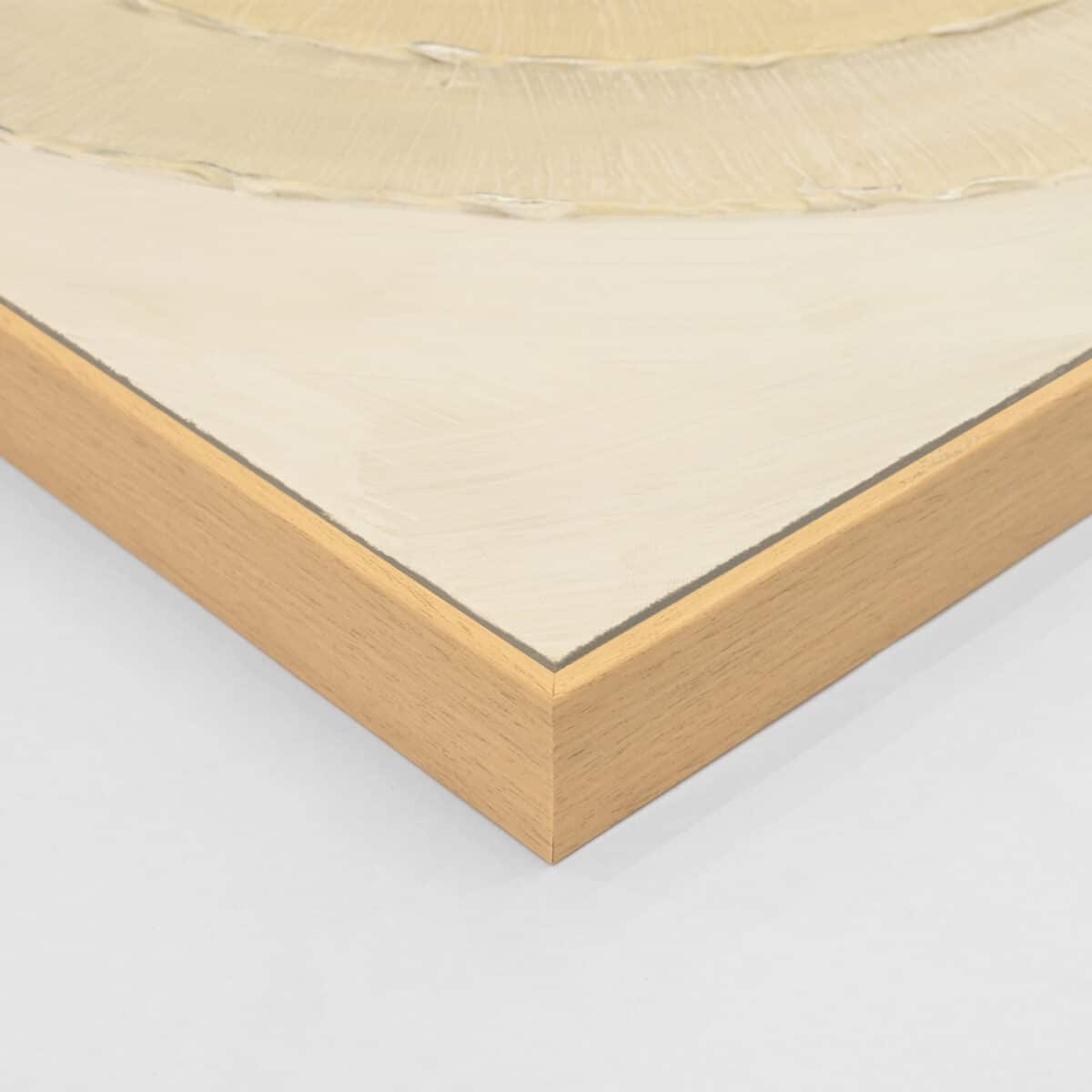 ΠΙΝΑΚΑΣ TOIXOY HM4577 ΜΕ ΚΟΡΝΙΖΑ ΜΠΕΖ-ΚΑΜΒΑΣ ΚΥΚΛΟΙ 82x4,5x82Υεκ. - Image 4