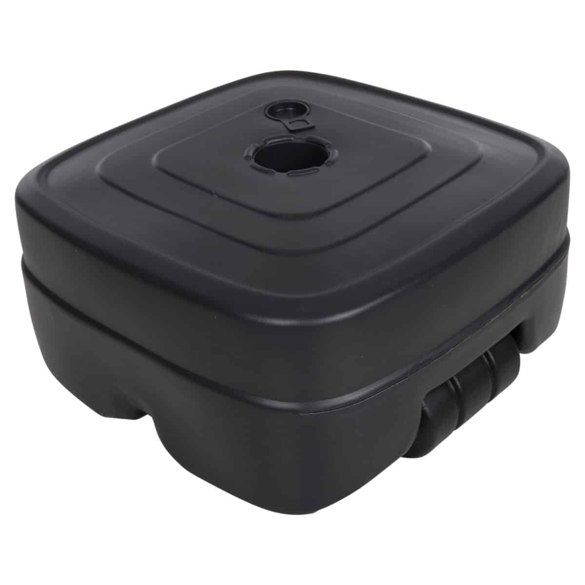 ΠΛΑΣΤΙΚΗ ΒΑΣΗ ΟΜΠΡΕΛΑΣ ΜΕ ΡΟΔΑ SOLBAS HM6113.02 ΑΝΘΡΑΚΙ- ΚΟΝΤΑΡΙ 33/50mm 46,5x23,5Υ - Image 3