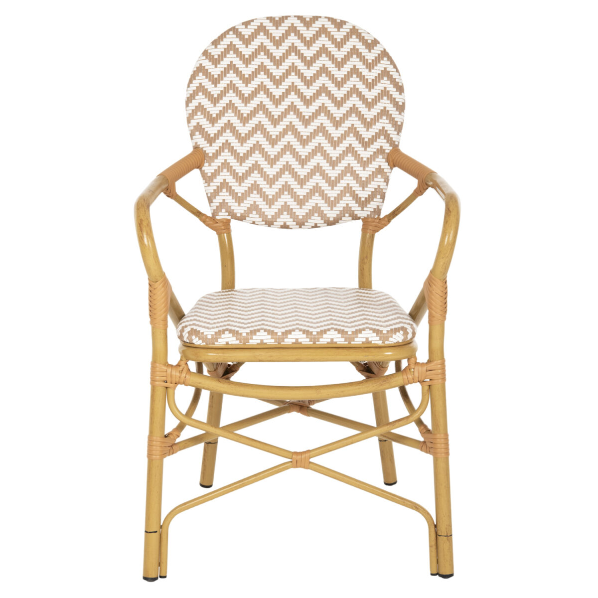 ΠΟΛΥΘΡΟΝΑ ΑΛΟΥΜΙΝΙΟΥ BAMBOO LOOK ΦΥΣΙΚΟ - ΛΕΥΚΟ HM5928.03 55x58x95 εκ. - Image 3