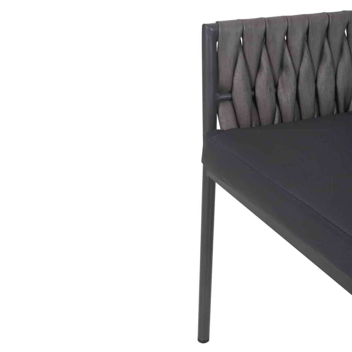 ΠΟΛΥΘΡΟΝΑ ΑΛΟΥΜΙΝΙΟΥ MARTIN HM5564.12 ΑΝΘΡΑΚΙ ΜΕ ΣΥΝΘ.RATTAN ΑΝΘΡΑΚΙ 56x56x80Υεκ. - Image 10