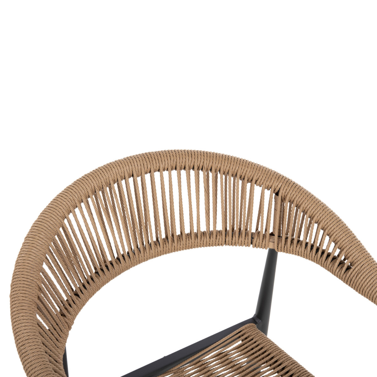 ΠΟΛΥΘΡΟΝΑ ΑΛΟΥΜΙΝΙΟΥ GRET HM5854.02 ΑΝΘΡΑΚΙ PΕ RATTAN ΜΠΕΖ 56x55,5x78Υ εκ. - Image 7