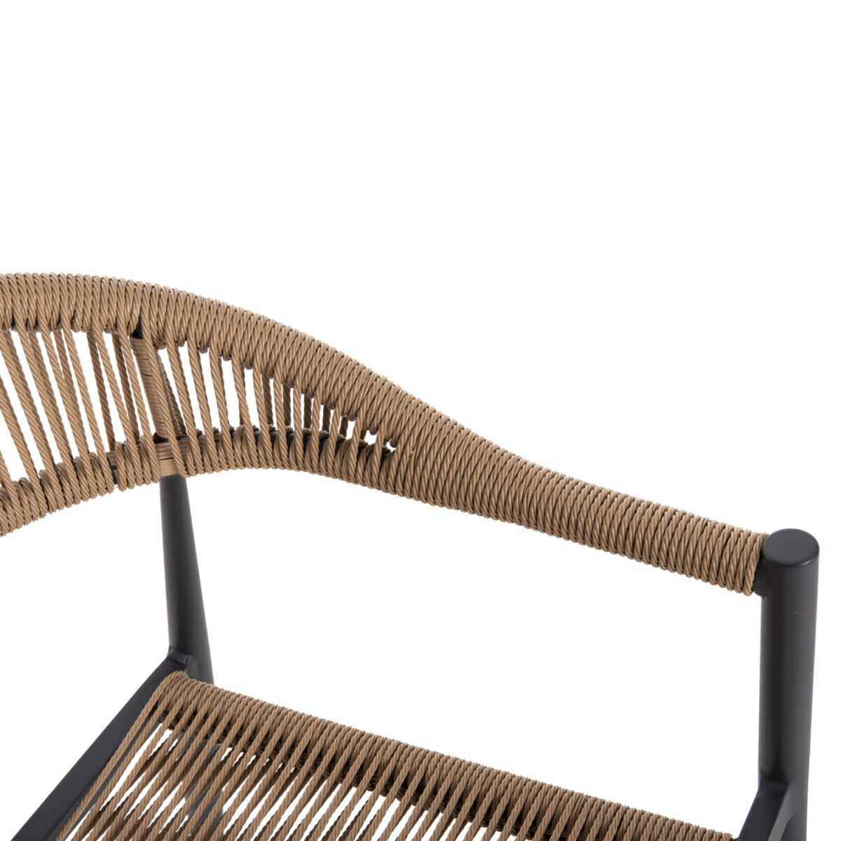 ΠΟΛΥΘΡΟΝΑ ΑΛΟΥΜΙΝΙΟΥ GRET HM5854.02 ΑΝΘΡΑΚΙ PΕ RATTAN ΜΠΕΖ 56x55,5x78Υ εκ. - Image 8