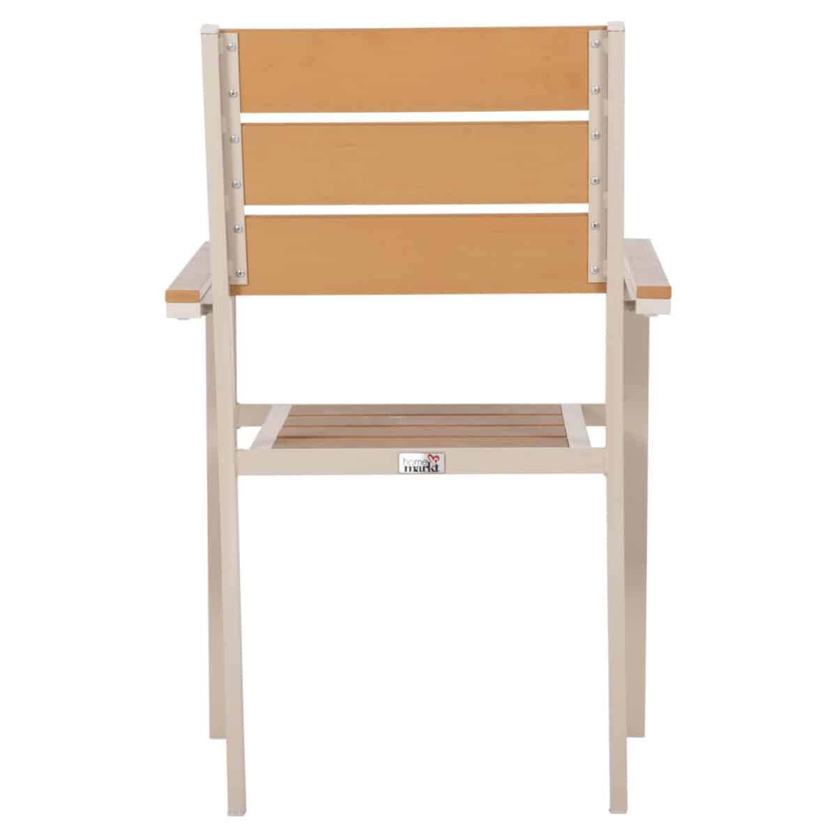 ΠΟΛΥΘΡΟΝΑ ΑΛΟΥΜΙΝΙΟΥ SAGA HM5981.04 ΣΑΜΠΑΝΙ-POLYWOOD ΣΕ ΦΥΣΙΚΟ 55x55x86Υεκ. - Image 6