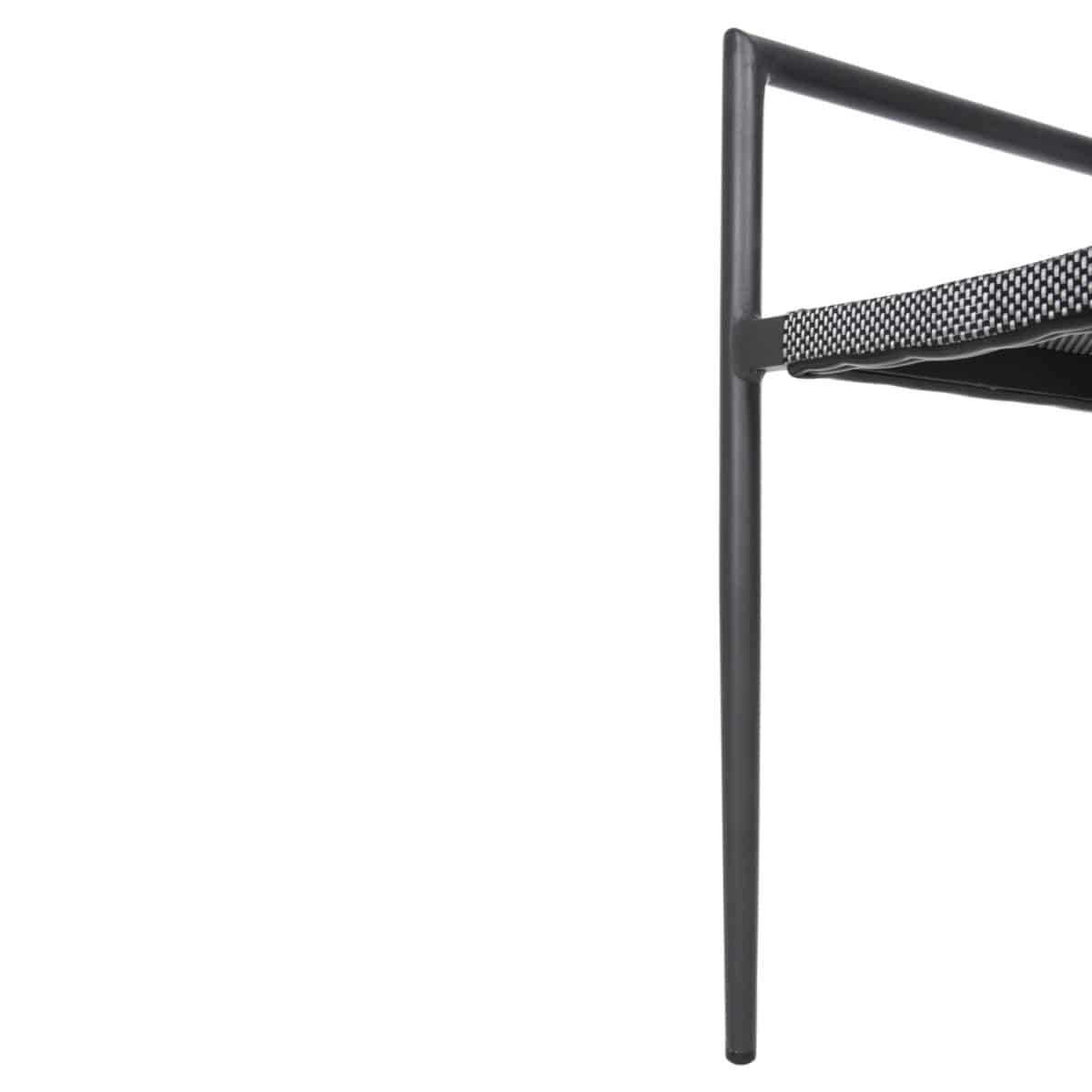 ΠΟΛΥΘΡΟΝΑ ΑΛΟΥΜΙΝΙΟΥ RONNY HM5998.01 ΓΚΡΙ ΣΚΕΛΕΤΟΣ & ΓΚΡΙ TEXTILENE 53x51x80Υεκ. - Image 9