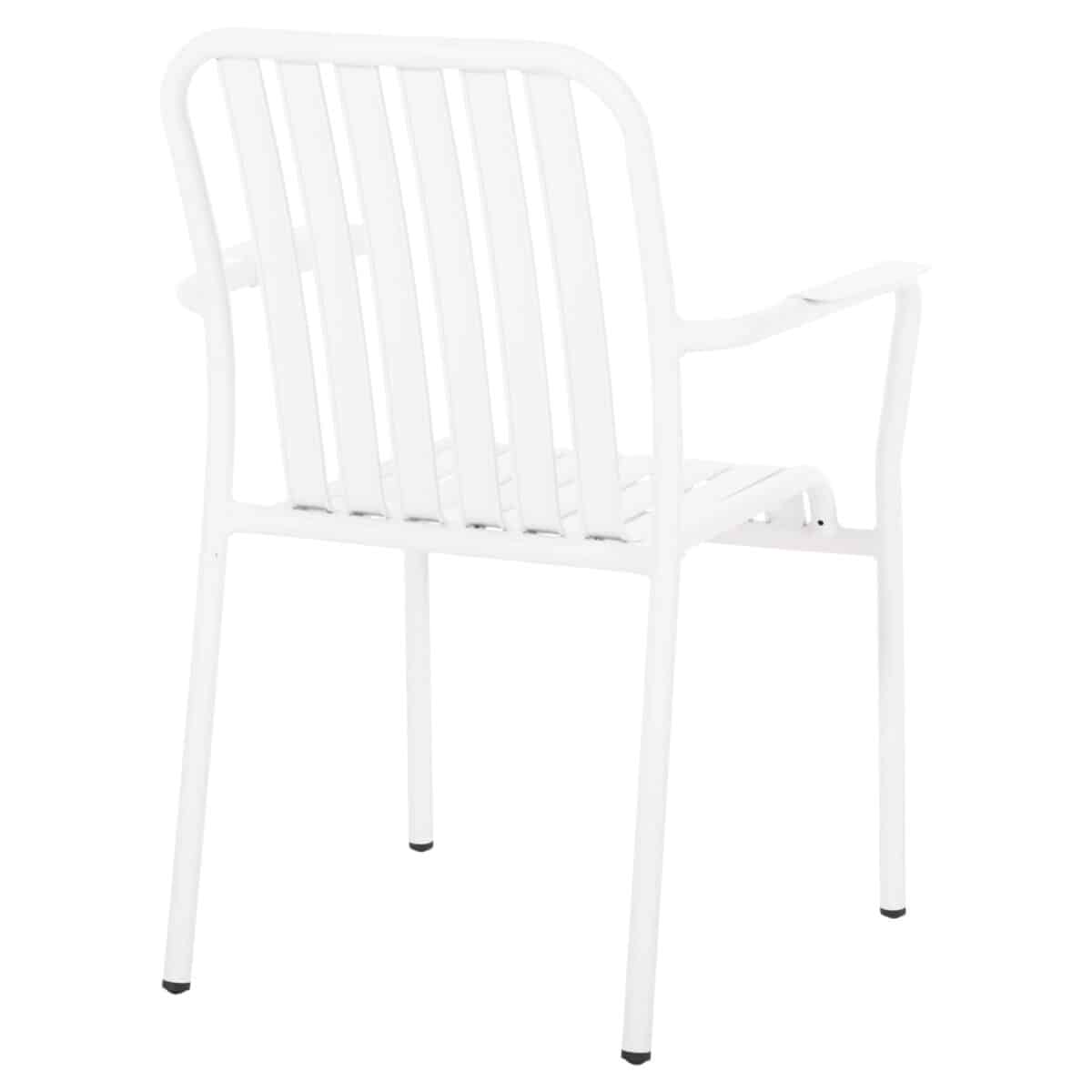 ΠΟΛΥΘΡΟΝΑ ΑΛΟΥΜΙΝΙΟΥ RACHEL HM6088.02 ΛΕΥΚΗ 63x58x85Υεκ. - Image 5