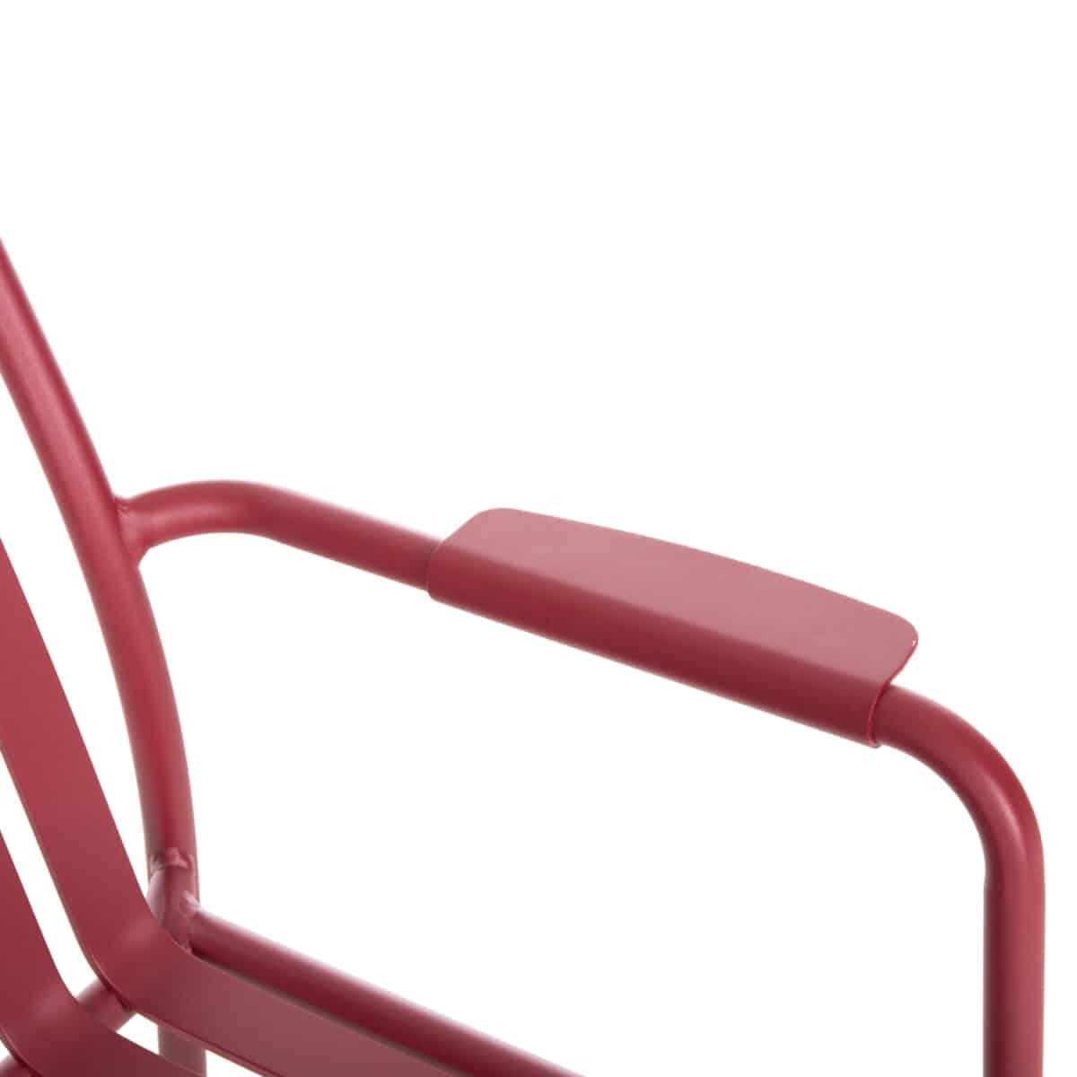 ΠΟΛΥΘΡΟΝΑ ΑΛΟΥΜΙΝΙΟΥ RACHEL HM6088.05 KOKKINH 63x58x85Υεκ. - Image 8