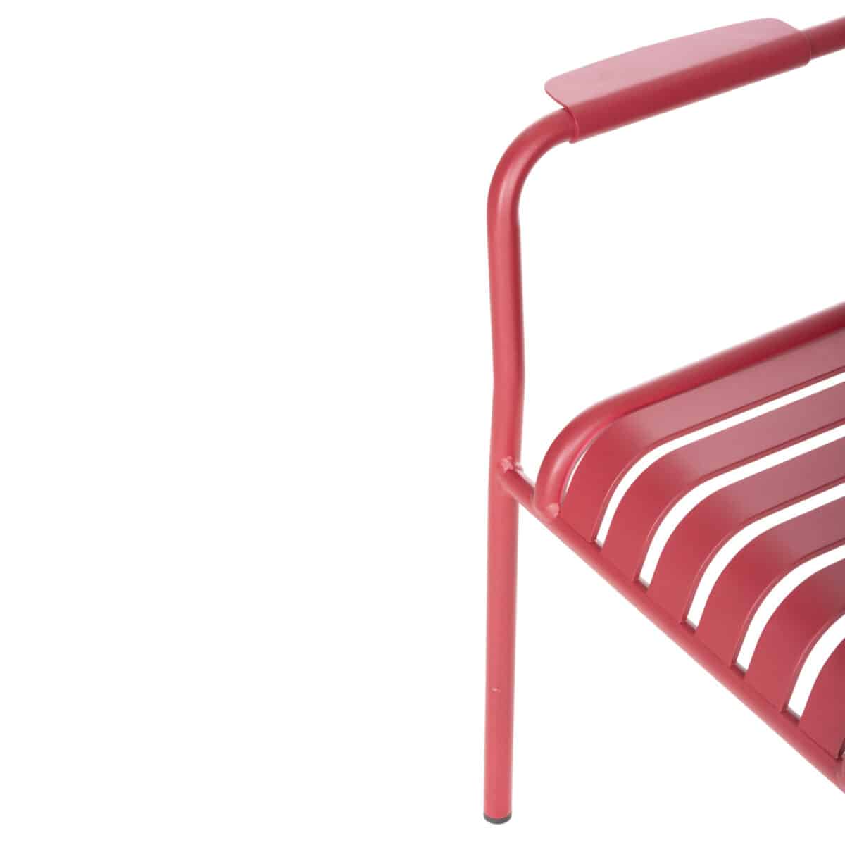 ΠΟΛΥΘΡΟΝΑ ΑΛΟΥΜΙΝΙΟΥ RACHEL HM6088.05 KOKKINH 63x58x85Υεκ. - Image 9