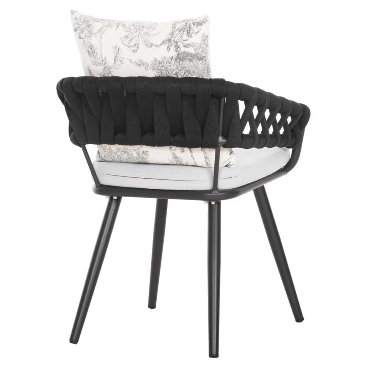 ΠΟΛΥΘΡΟΝΑ ΑΛΟΥΜΙΝΙΟΥ CAMDEN HM6141.01 ΜΑΞΙΛΑΡΙΑ ΕΚΡΟΥ ΜΕ PRINT-ΑΝΘΡΑΚΙ 56x60x72-87Υεκ - Image 5