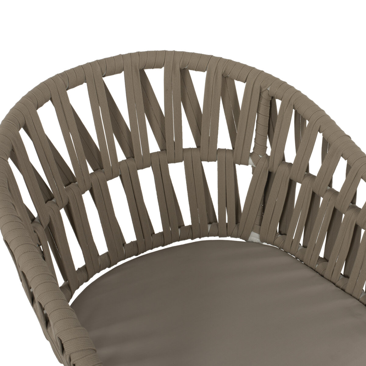 ΠΟΛΥΘΡΟΝΑ ΑΛΟΥΜΙΝΙΟΥ ΛΕΥΚΗ ΜΕ ΣΧΟΙΝΙ ΜΠΕΖ 57x56x78Y εκ.HM5857.02 - Image 7