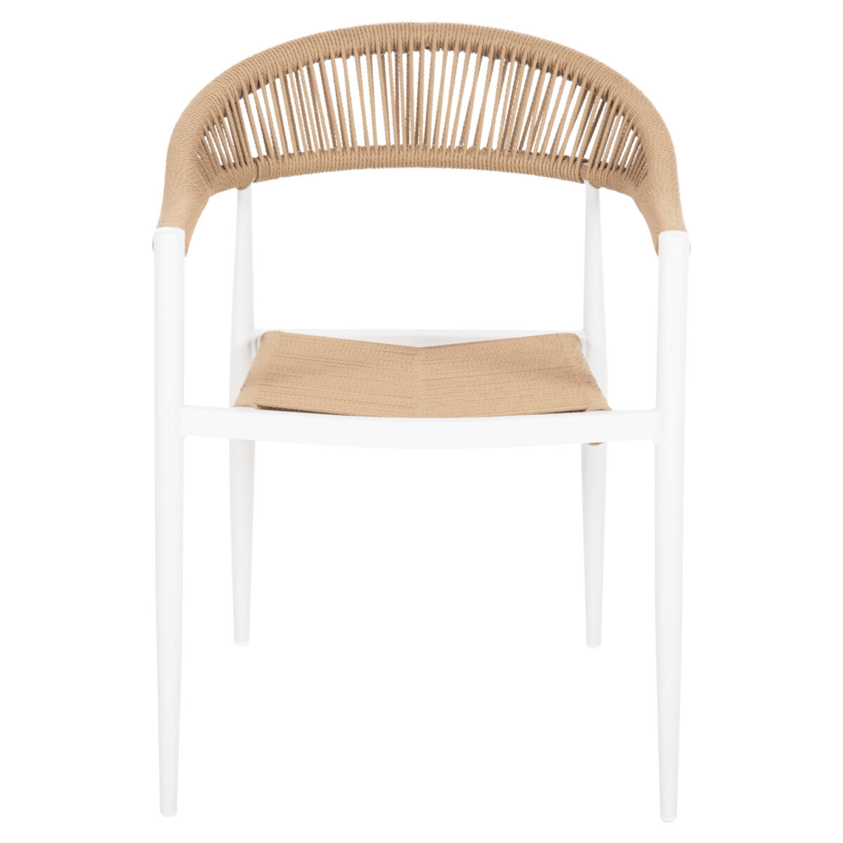 polythrona-aloyminioy-leyki-pe-rattan-mp-2 ΠΟΛΥΘΡΟΝΑ ΑΛΟΥΜΙΝΙΟΥ GRET HM5854.01 ΛΕΥΚΗ PE RATTAN ΜΠΕΖ 56x55,5x78Υεκ. - Image 3