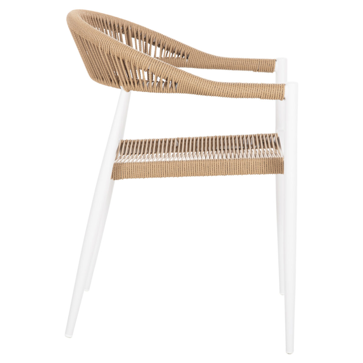 polythrona-aloyminioy-leyki-pe-rattan-mp-3 ΠΟΛΥΘΡΟΝΑ ΑΛΟΥΜΙΝΙΟΥ GRET HM5854.01 ΛΕΥΚΗ PE RATTAN ΜΠΕΖ 56x55,5x78Υεκ. - Image 4