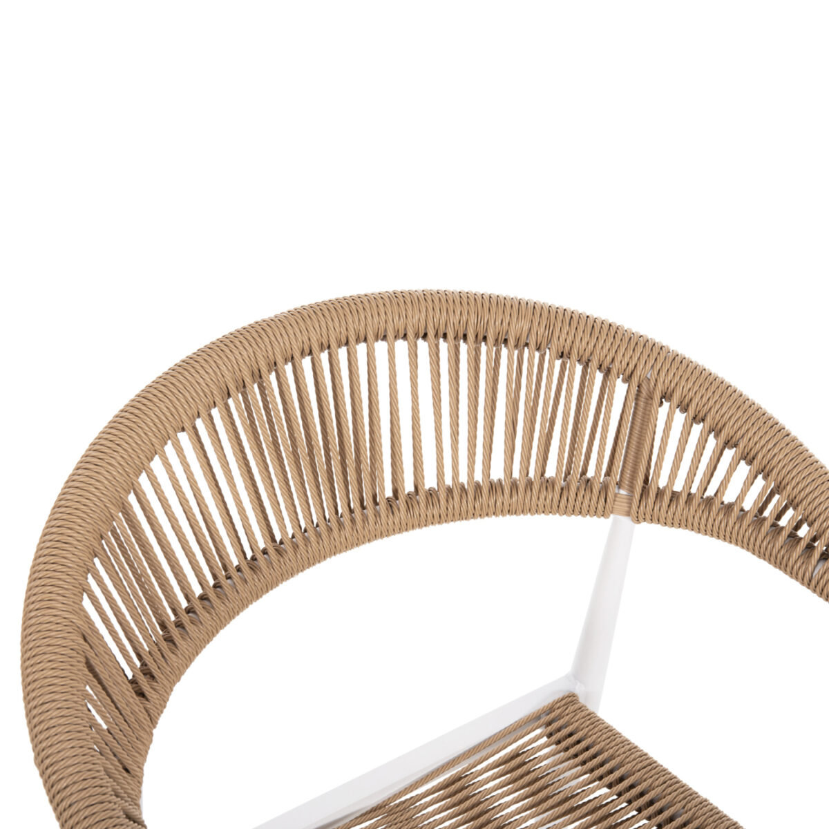 polythrona-aloyminioy-leyki-pe-rattan-mp-6 ΠΟΛΥΘΡΟΝΑ ΑΛΟΥΜΙΝΙΟΥ GRET HM5854.01 ΛΕΥΚΗ PE RATTAN ΜΠΕΖ 56x55,5x78Υεκ. - Image 7