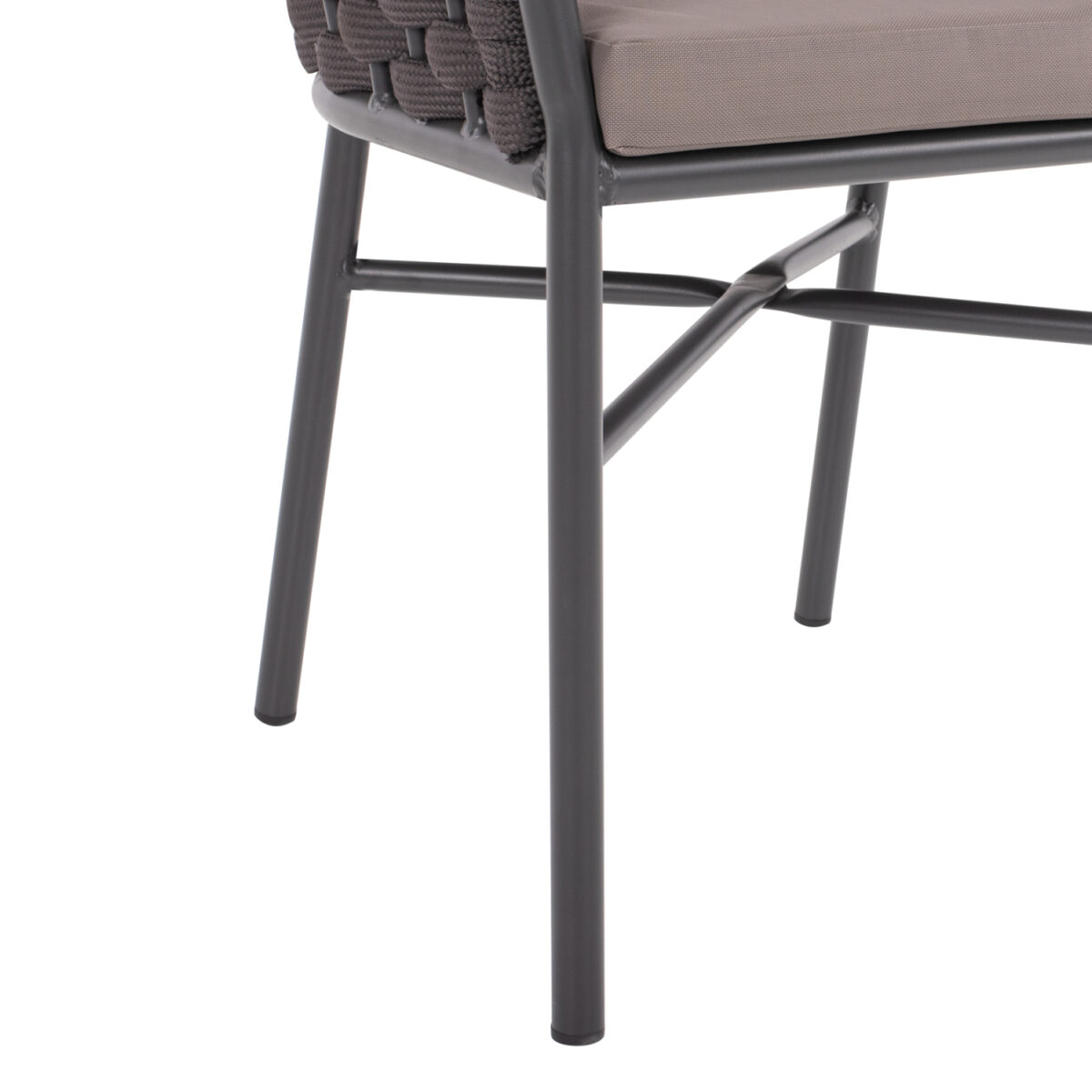 ΠΟΛΥΘΡΟΝΑ ΑΛΟΥΜΙΝΙΟΥ ΜΕ ΑΦΡΩΔΕΣ ΣΧΟΙΝΙ ΑΝΘΡΑΚΙ 60x57x77Υ εκ.HM5859.01 - Image 7