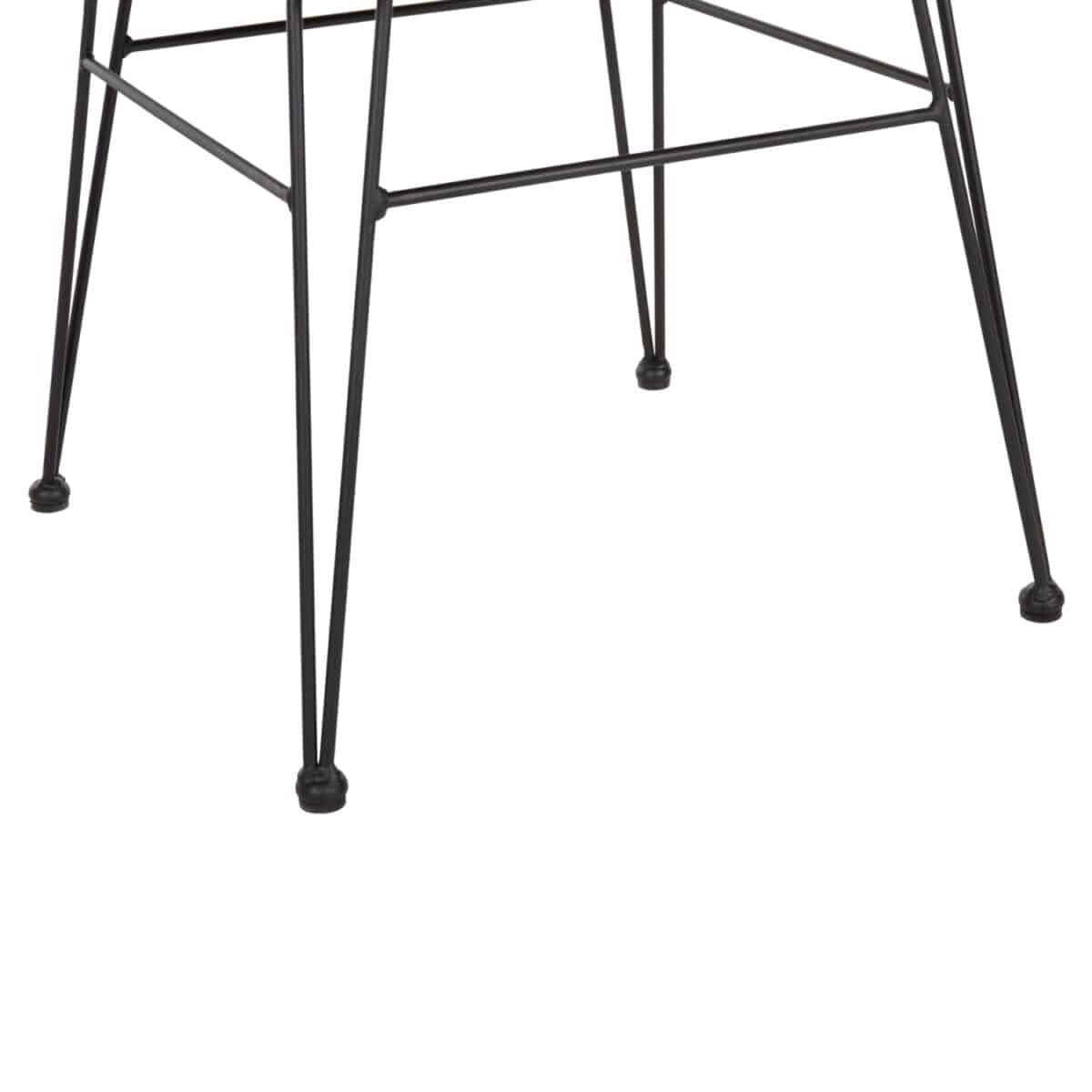 ΠΟΛΥΘΡΟΝΑ ΕΞ.ΧΩΡΟΥ ALLEGRA HM5456.11 ΜΕΤΑΛΛΟ&ΜΑΞΙΛΑΡΙ ΜΑΥΡΟ-WICKER ΜΠΕΖ 58x61x81Y - Image 10