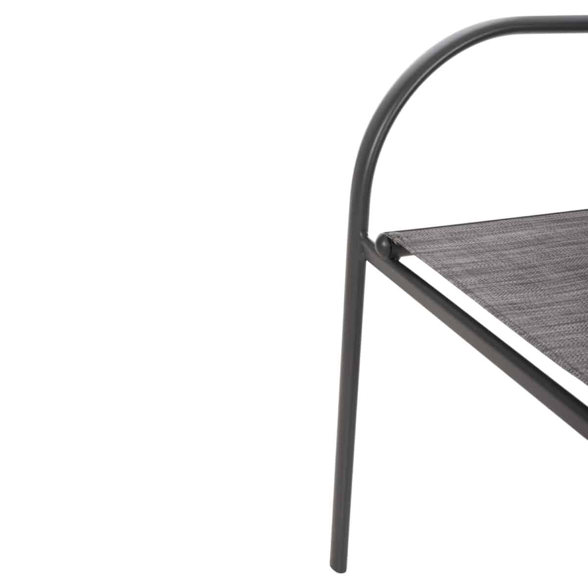 ΠΟΛΥΘΡΟΝΑ ΕΞ.ΧΩΡΟΥ REDAN HM5976.01 ΜΕΤΑΛΛΟ ΓΚΡΙ-TEXTILENE ΓΚΡΙ 56x60x88Υεκ - Image 10