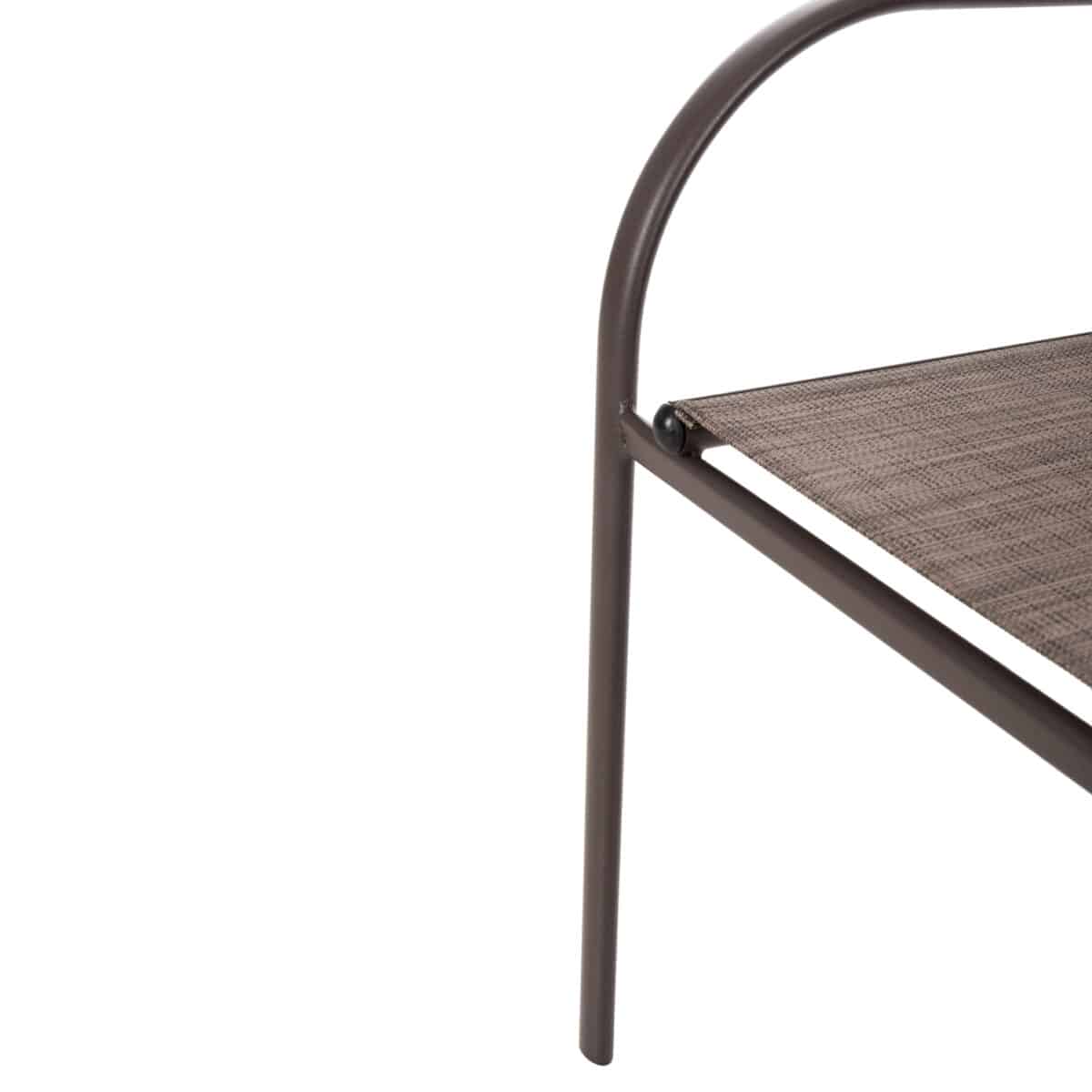 ΠΟΛΥΘΡΟΝΑ ΕΞ.ΧΩΡΟΥ REDAN HM5976.05 ΜΕΤΑΛΛΟ ΚΑΦΕ-TEXTILENE ΚΑΦΕ 56x60x88Υεκ - Image 10