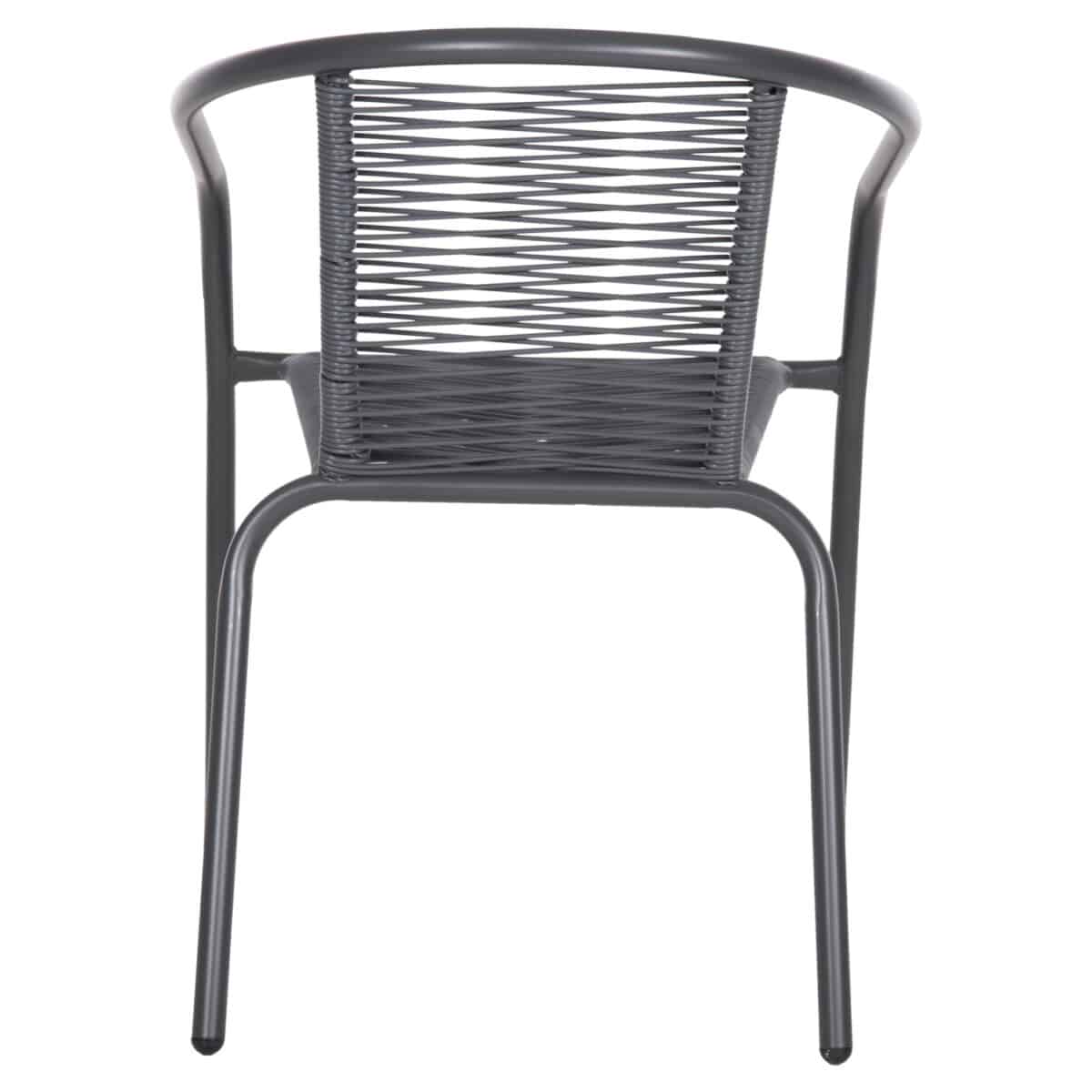 ΠΟΛΥΘΡΟΝΑ SWIFTER HM5969.01 ΜΕΤΑΛΛΟ ΓΚΡΙ-ΣΥΝΘ. RATTAN ΓΚΡΙ 54x61x75Υεκ. - Image 6