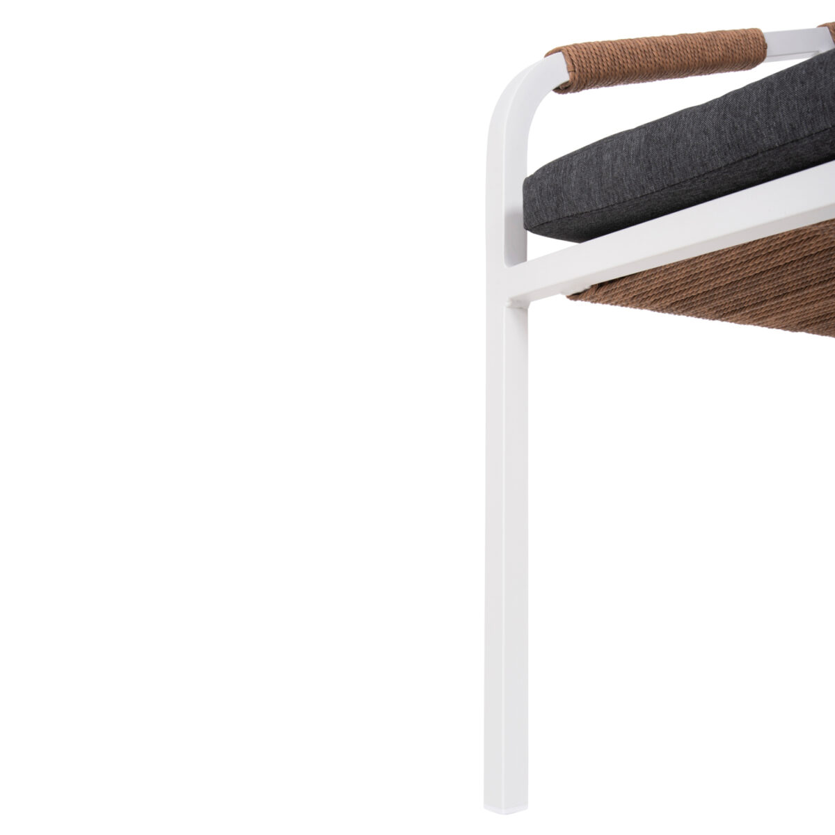 ΠΟΛΥΘΡΟΝΑ MAERLY HM6051.01 ΛΕΥΚΟ ΑΛΟΥΜΙΝΙΟ-ΑΝΟΙΧΤΟ ΚΑΦΕ P.E.RATTAN-ΜΑΞΙΛΑΡΙΑ 55,5x62,5x76,5-85 εκ. - Image 10