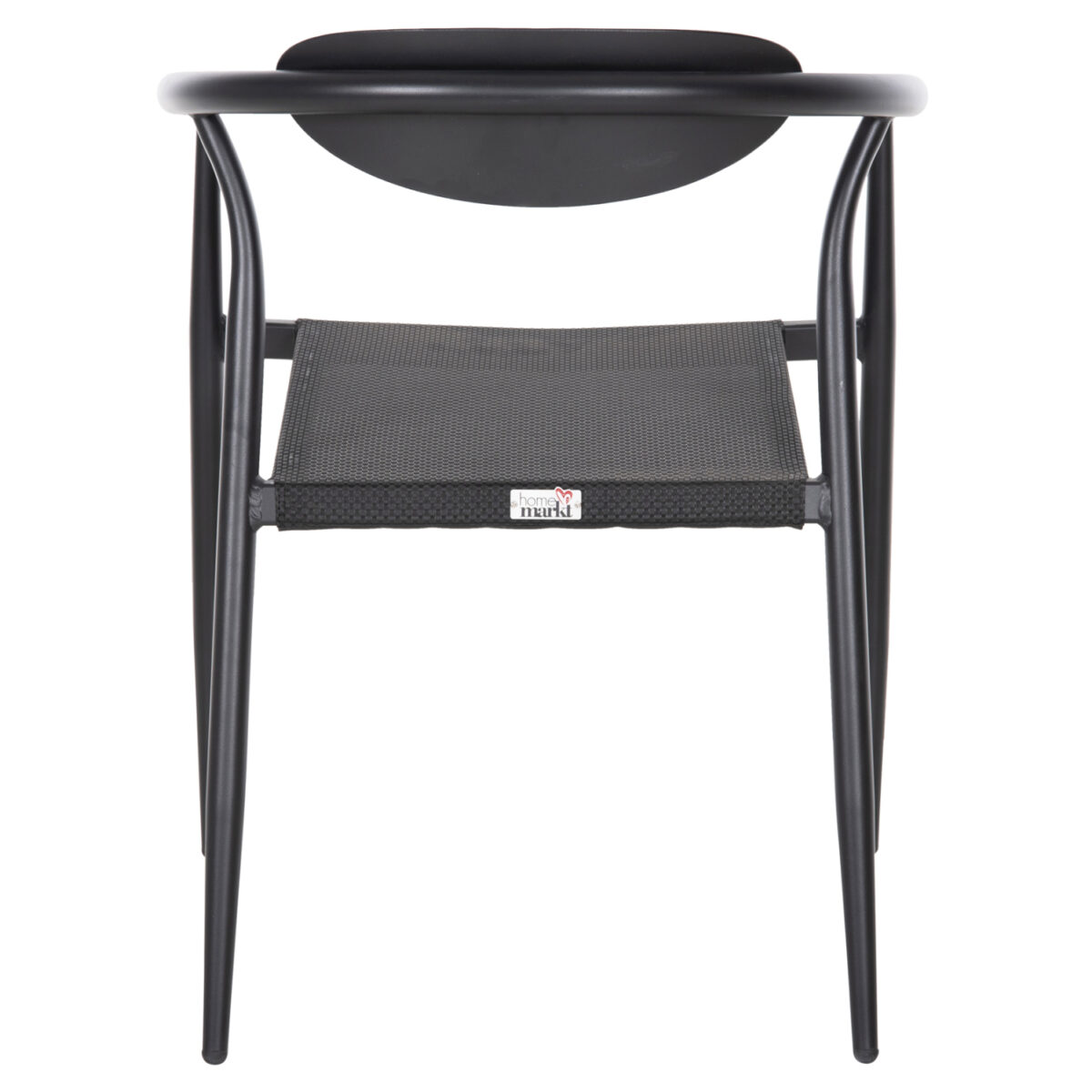 ΠΟΛΥΘΡΟΝΑ SERLY HM6052.02 ΑΛΟΥΜΙΝΙΟ ΜΑΥΡΟ-TEXTILENE ΜΑΥΡΟ 56x61x74,5Yεκ - Image 6