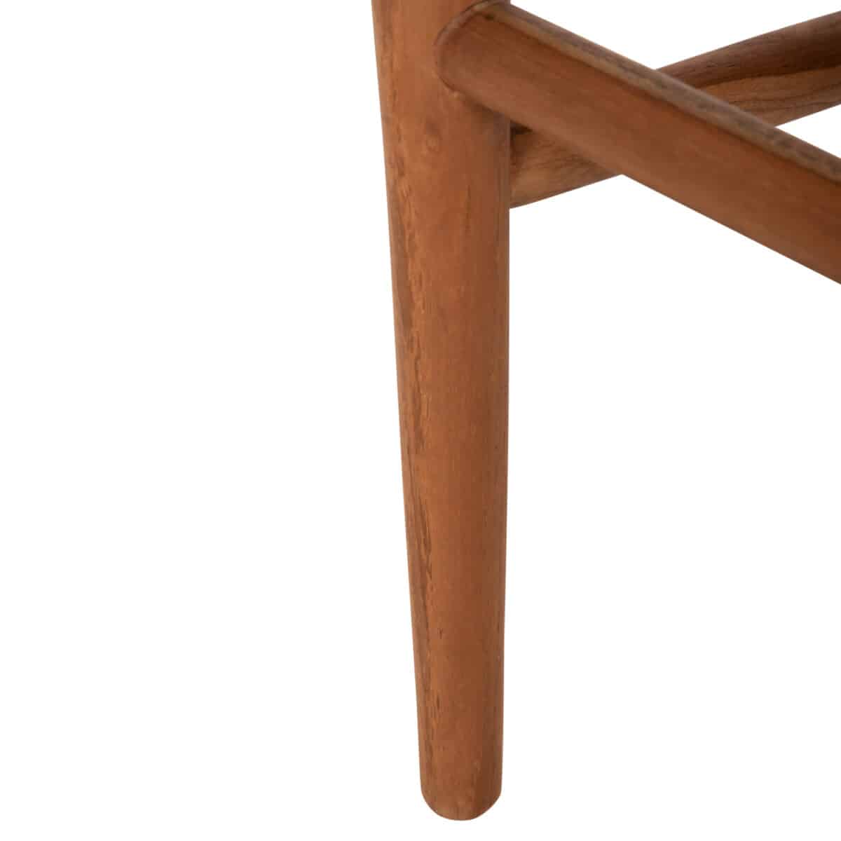 ΠΟΛΥΘΡΟΝΑ ROSCO HM6132 ΞΥΛΟ ΤΕΑΚ ΦΥΣΙΚΟ-ΣΧΟΙΝΙ VIRO ΜΠΕΖ 56x54,5x78Υεκ. - Image 9