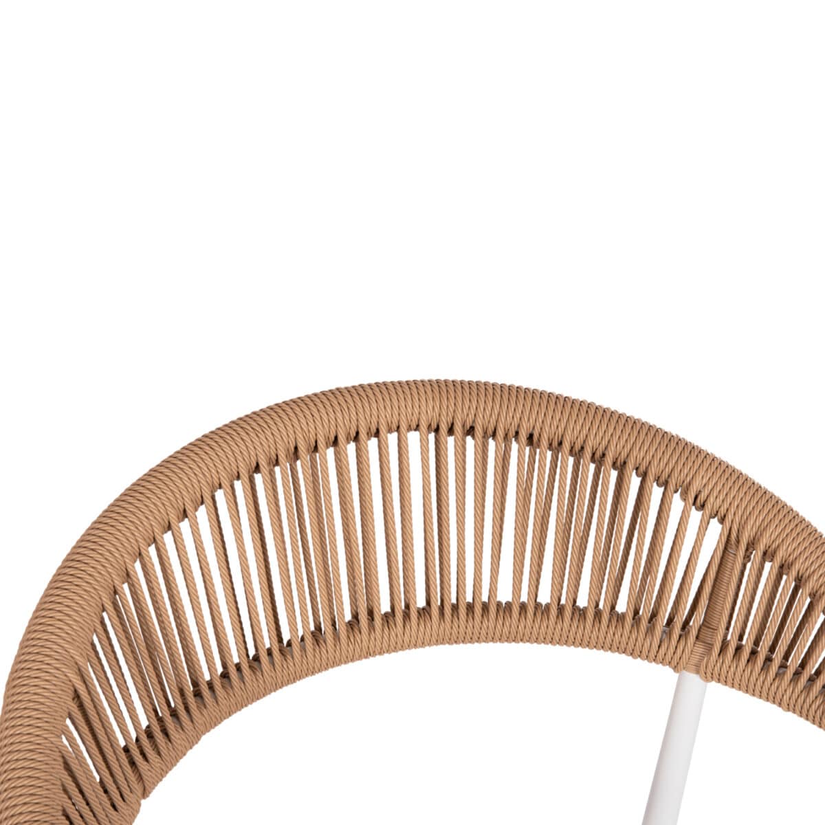 ΠΟΛΥΘΡΟΝΑ BERG HM6284.01 ΑΛΟΥΜΙΝΙΟ & TEXTILENE ΛΕΥΚΟ--P.E.TWISTED RATTAN 55x56x79Υεκ - Image 6