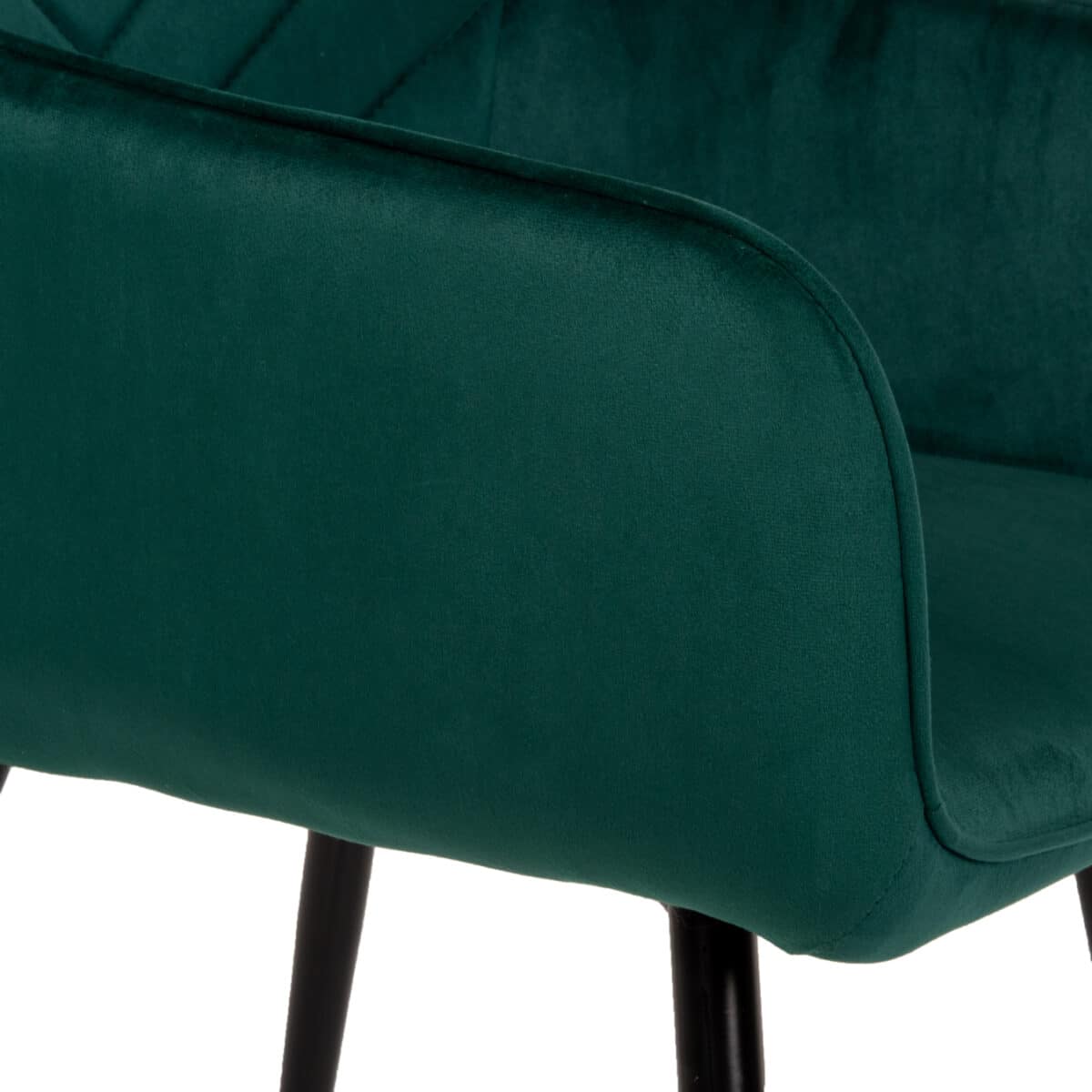 ΠΟΛΥΘΡΟΝΑ LATRELL HM8582.03 ΚΥΠΑΡΙΣΣΙ ΒΕΛΟΥΔΟ & ΜΑΥΡΑ ΜΕΤΑΛΛΙΚΑ ΠΟΔΙΑ 54x57x84Yεκ. - Image 7