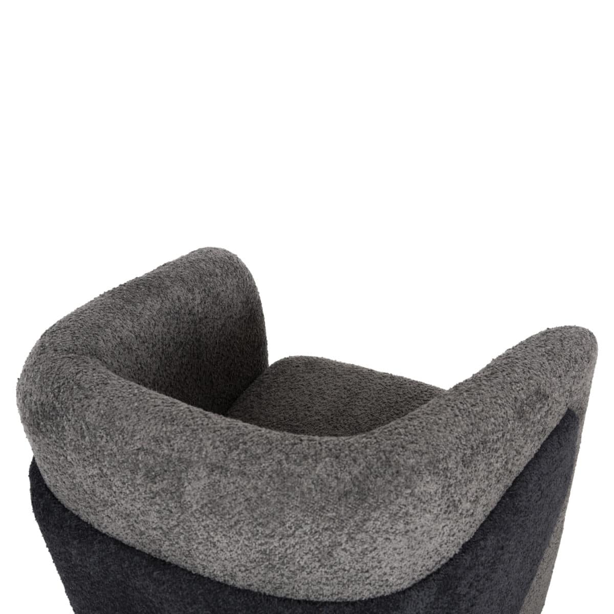 ΠΟΛΥΘΡΟΝΑ DOPER HM9590.01 ΜΠΟΥΚΛΕ ΥΦΑΣΜΑ ΓΚΡΙ-ΜΠΛΕ ΑΝΘΡΑΚΙ 68x72x76Υ εκ. - Image 8