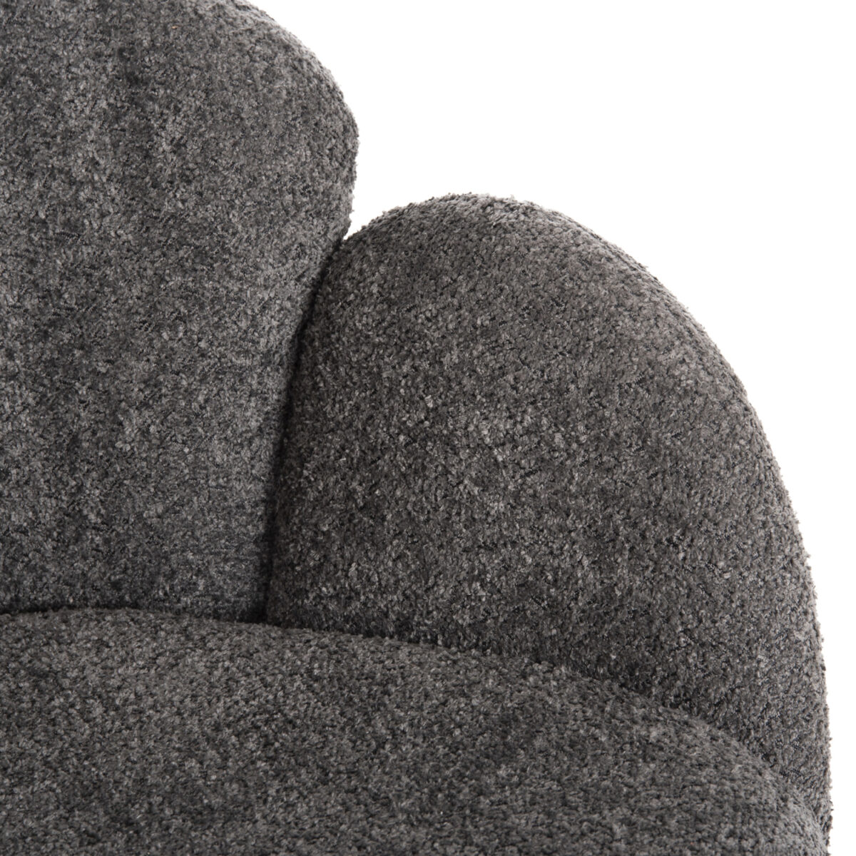 ΠΟΛΥΘΡΟΝΑ HARNIS HM9603.01 ΓΚΡΙ ΜΠΟΥΚΛΕ-ΜΑΥΡΑ ΜΕΤΑΛ.ΠΟΔΙΑ ΧΙΑΣΤΙ 59,5x64x77Υεκ - Image 8