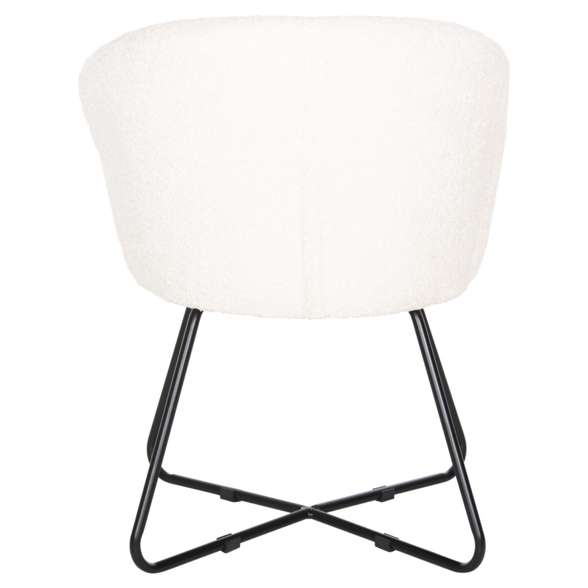 ΠΟΛΥΘΡΟΝΑ HARNIS HM9603.06 ΕΚΡΟΥ ΜΠΟΥΚΛΕ-ΜΑΥΡΑ ΜΕΤΑΛ.ΠΟΔΙΑ ΧΙΑΣΤΙ 59,5x64x77Υεκ - Image 6