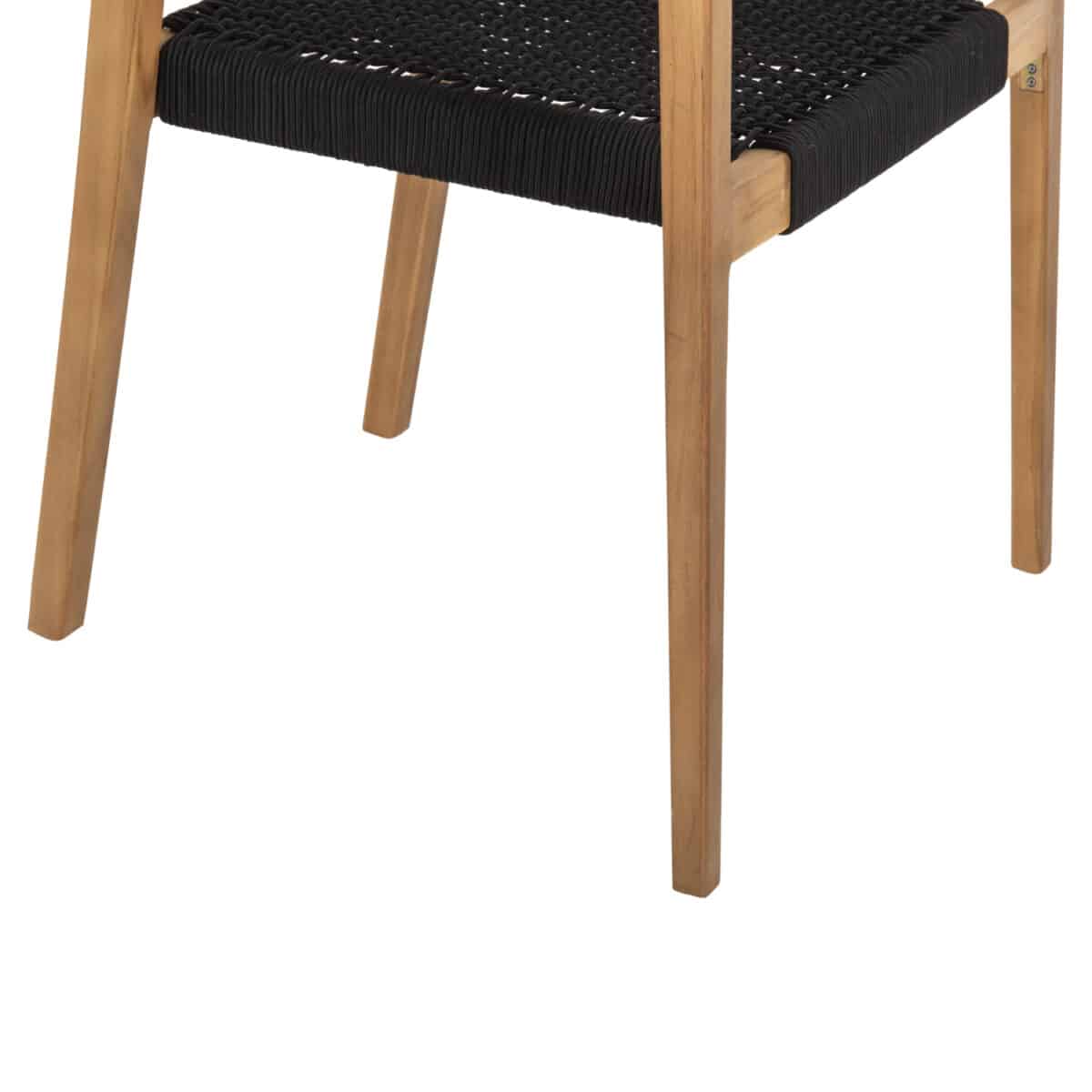 polythrona-fb9963702-xylo-teak-fysiko-ma-9 ΠΟΛΥΘΡΟΝΑ CHARLOTTE HM9637.02 ΞΥΛΟ TEAK ΦΥΣΙΚΟ & ΜΑΥΡΟ ΣΧΟΙΝΙ 59x54x83Y εκ. - Image 10