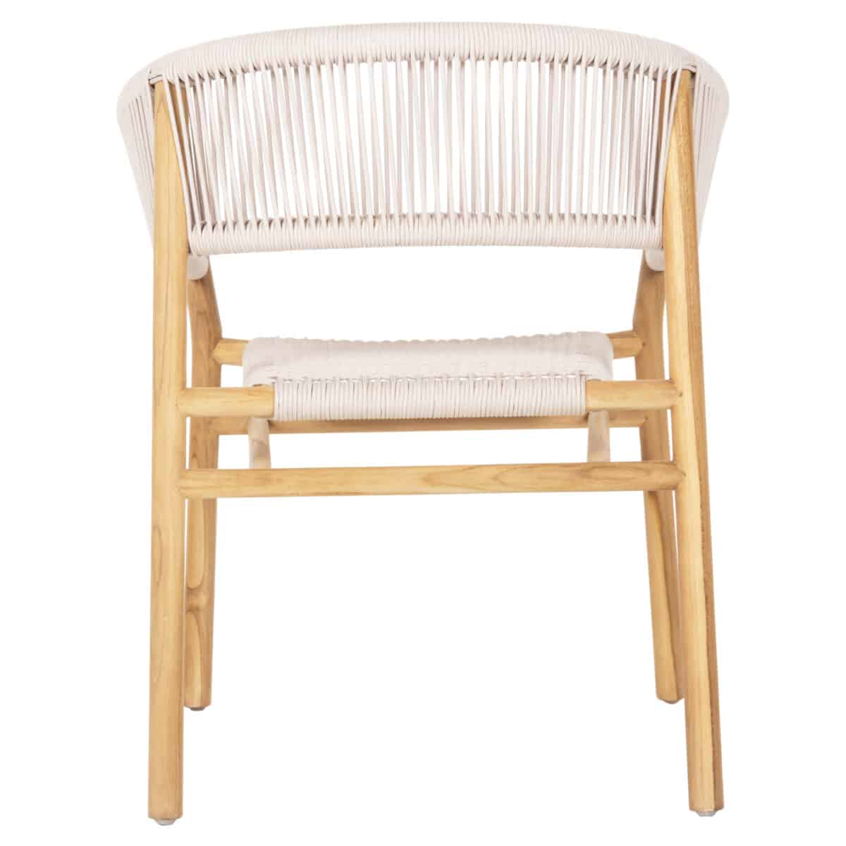 ΠΟΛΥΘΡΟΝΑ IRVING HM9763 ΞΥΛΟ ΤΕΑΚ ΣΕ ΦΥΣΙΚΟ ΧΡΩΜΑ ΜΕ ΜΠΕΖ ΣΧΟΙΝΙ 60x55x78Yεκ. - Image 6