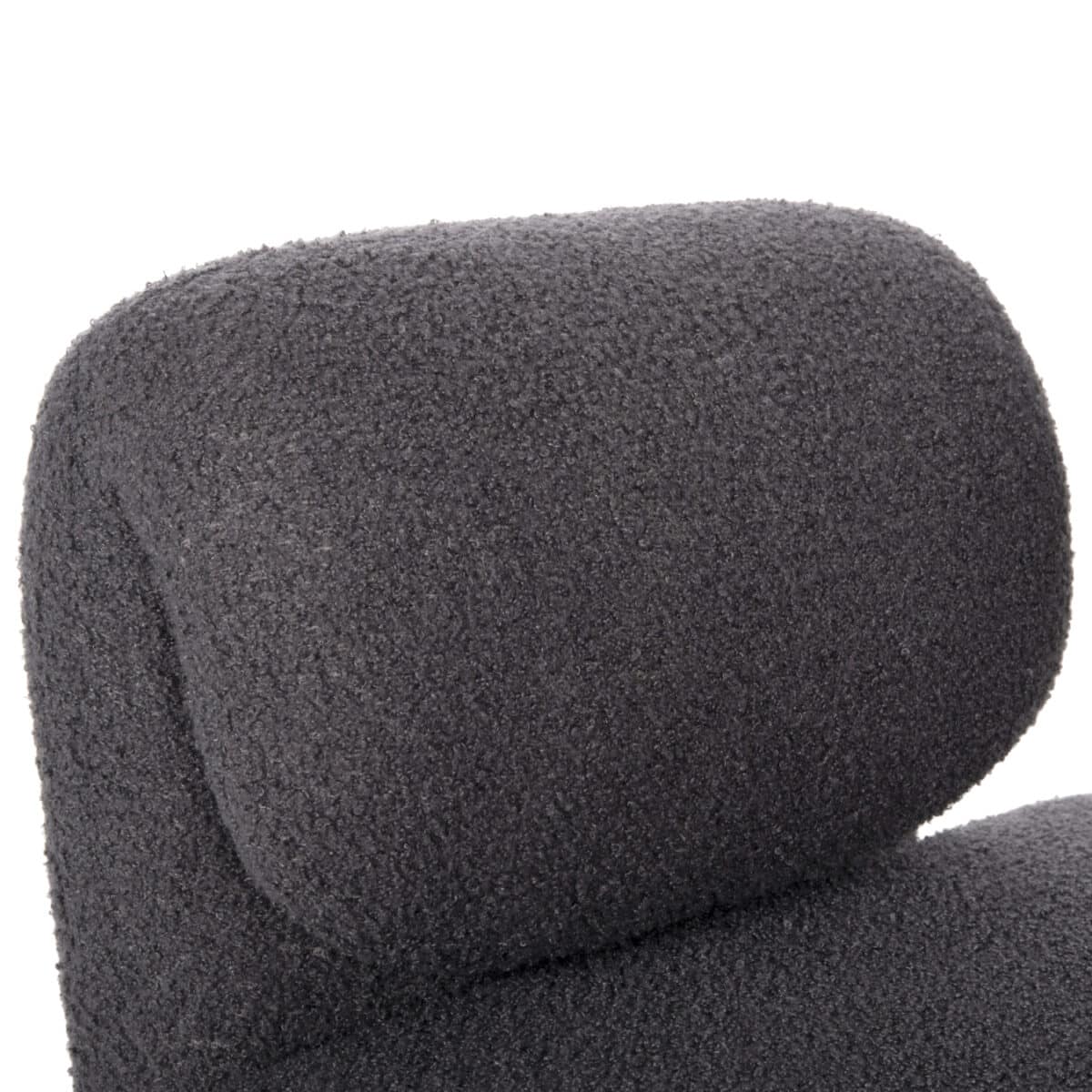 ΠΟΛΥΘΡΟΝΑ HARTT HM9777.01 ΓΚΡΙ TEDDY ΥΦΑΣΜΑ 84x74x87Yεκ. - Image 7