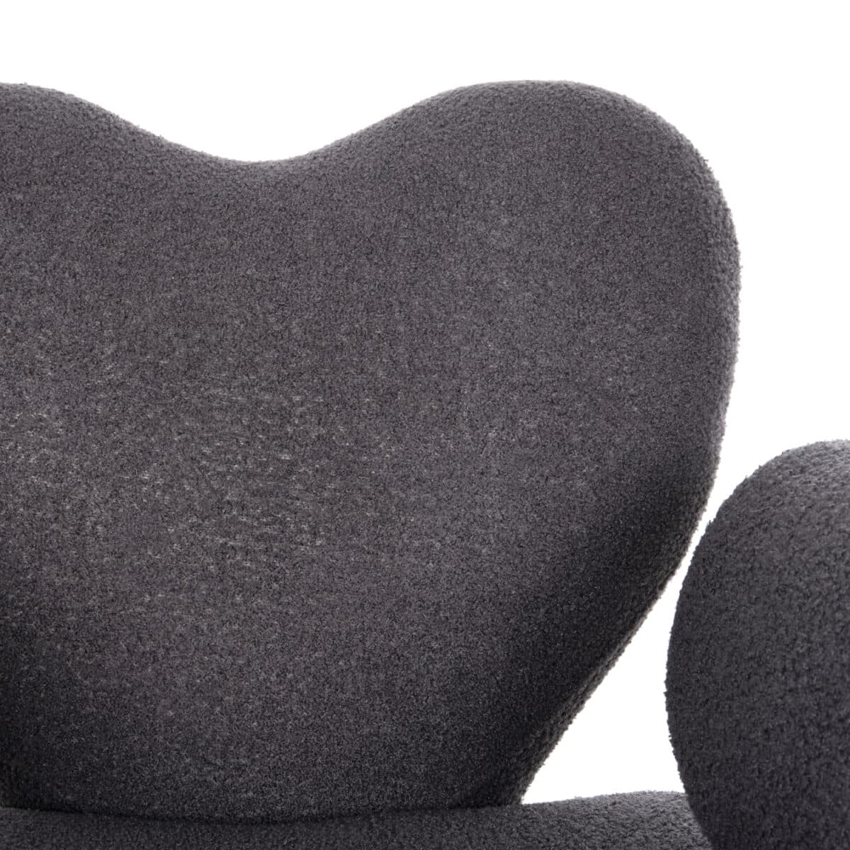 ΠΟΛΥΘΡΟΝΑ HARTT HM9777.01 ΓΚΡΙ TEDDY ΥΦΑΣΜΑ 84x74x87Yεκ. - Image 8